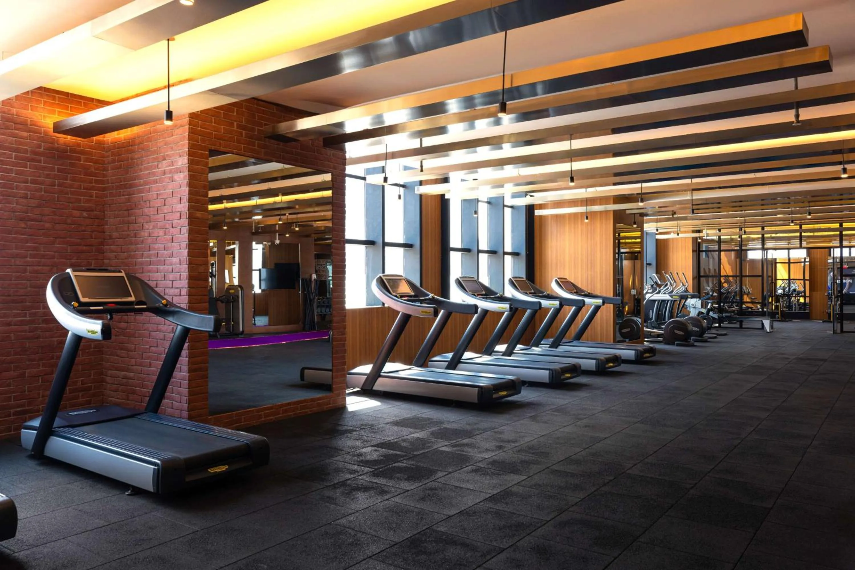 Fitness centre/facilities in Hilton Dubai Al Habtoor City