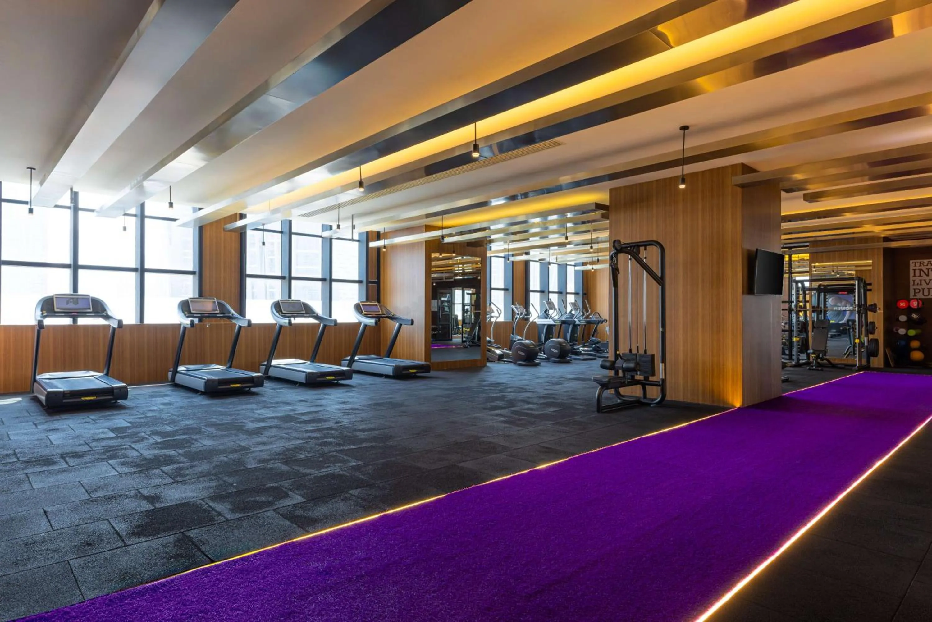 Fitness centre/facilities in Hilton Dubai Al Habtoor City