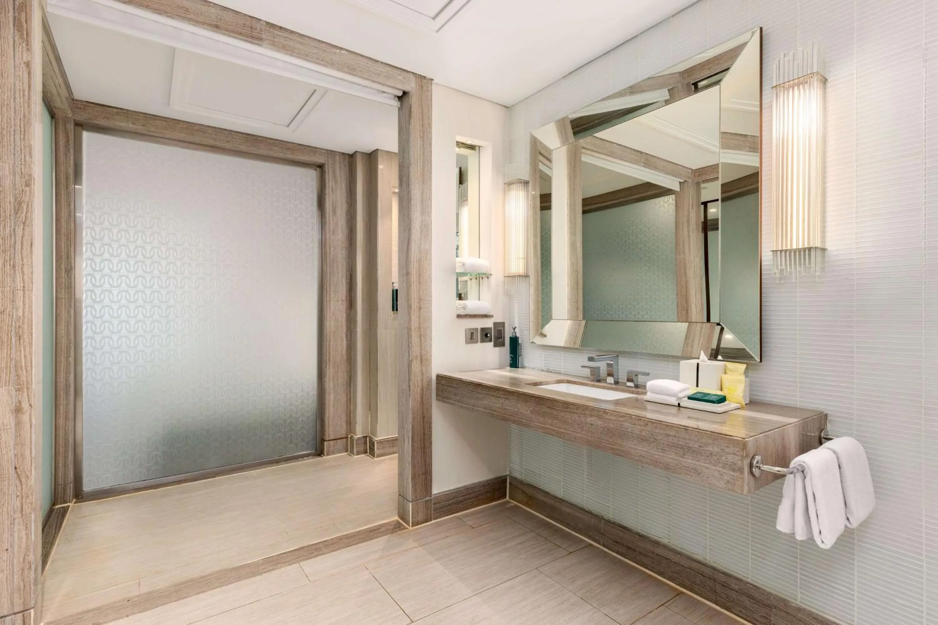 Bathroom in Hilton Dubai Al Habtoor City