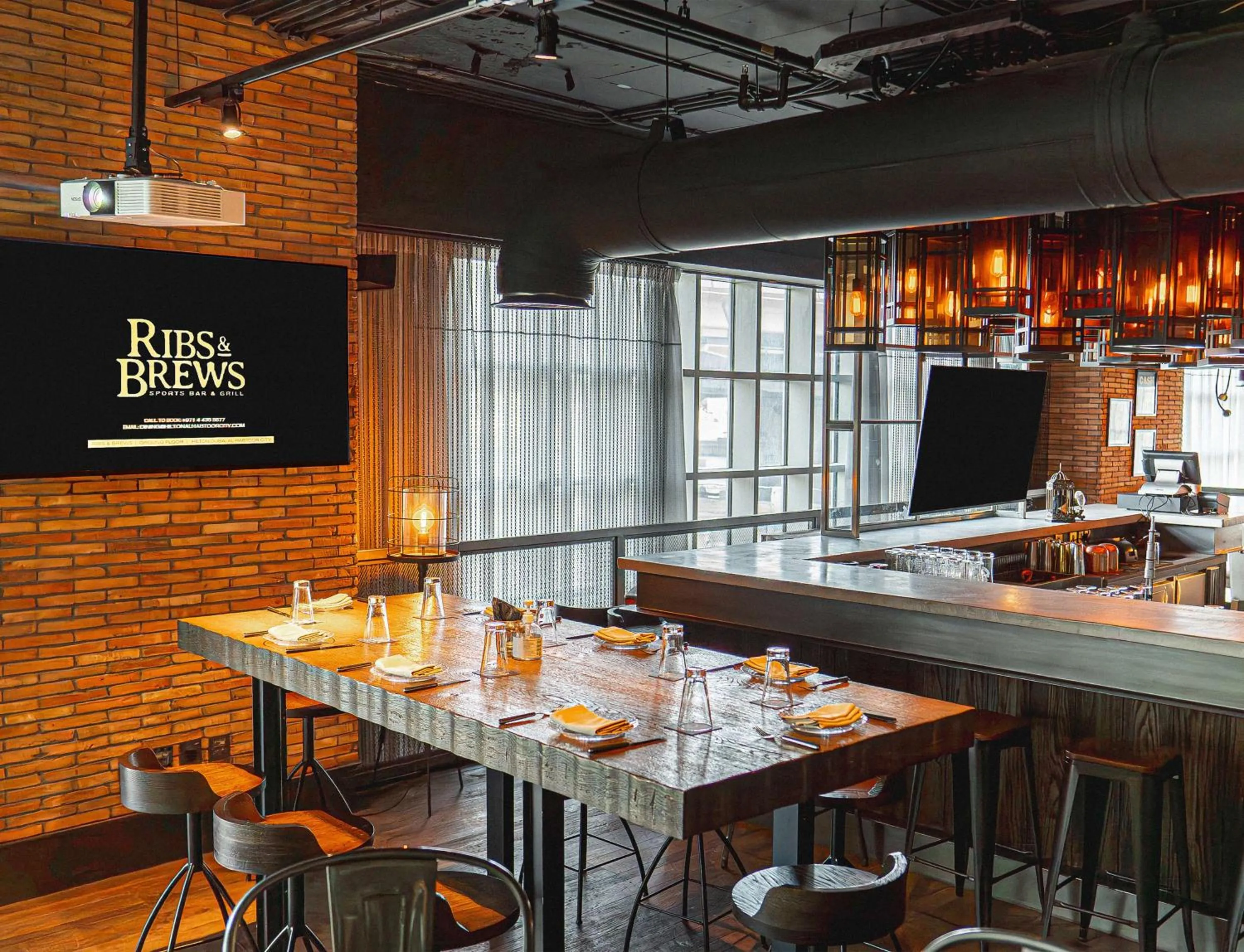 Restaurant/places to eat in Hilton Dubai Al Habtoor City