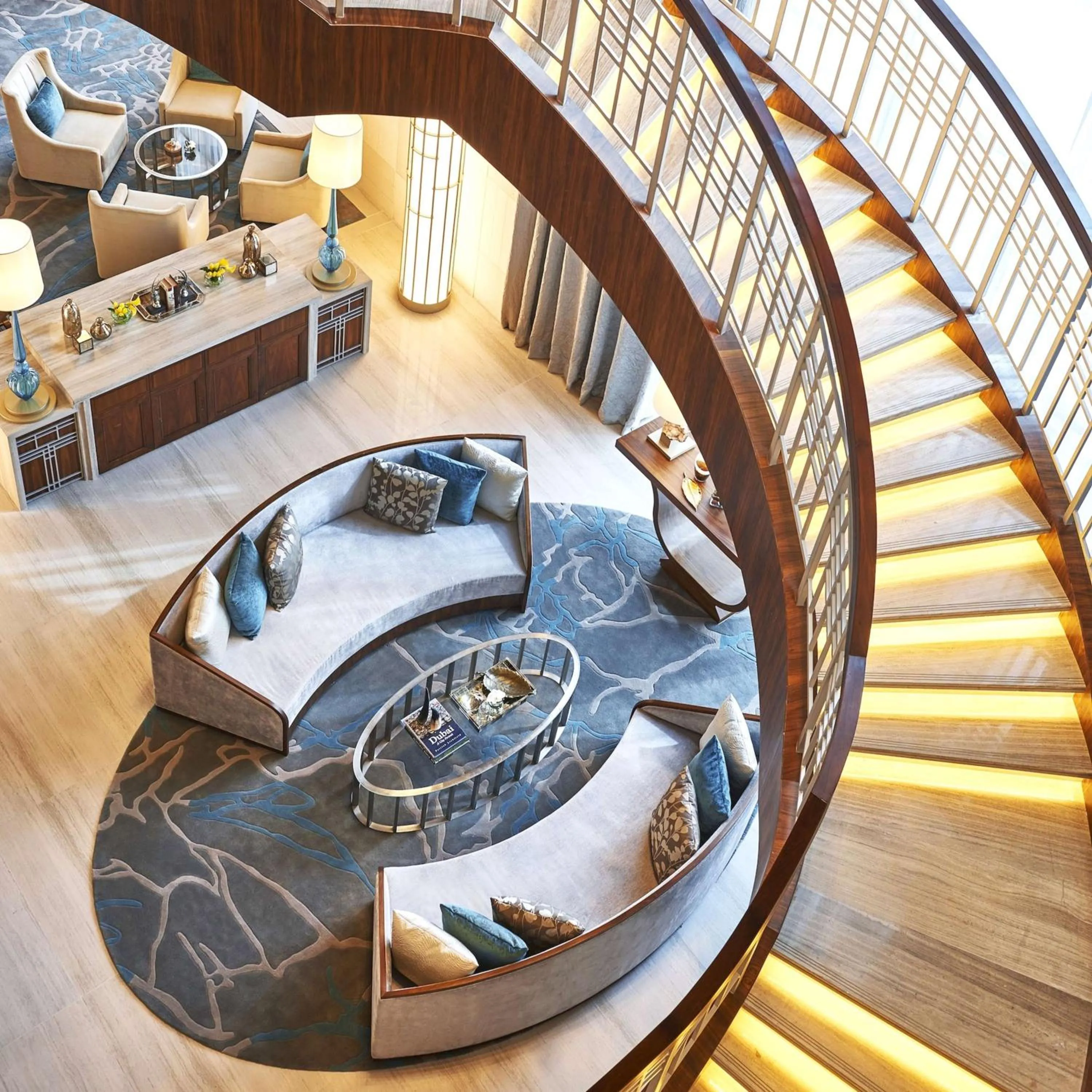 Lobby or reception in Hilton Dubai Al Habtoor City