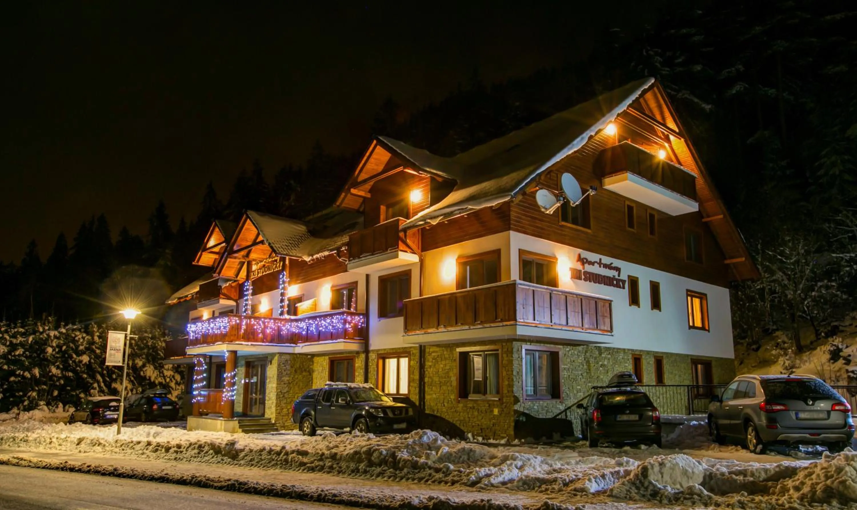 Property building in Apartmány Tri Studničky