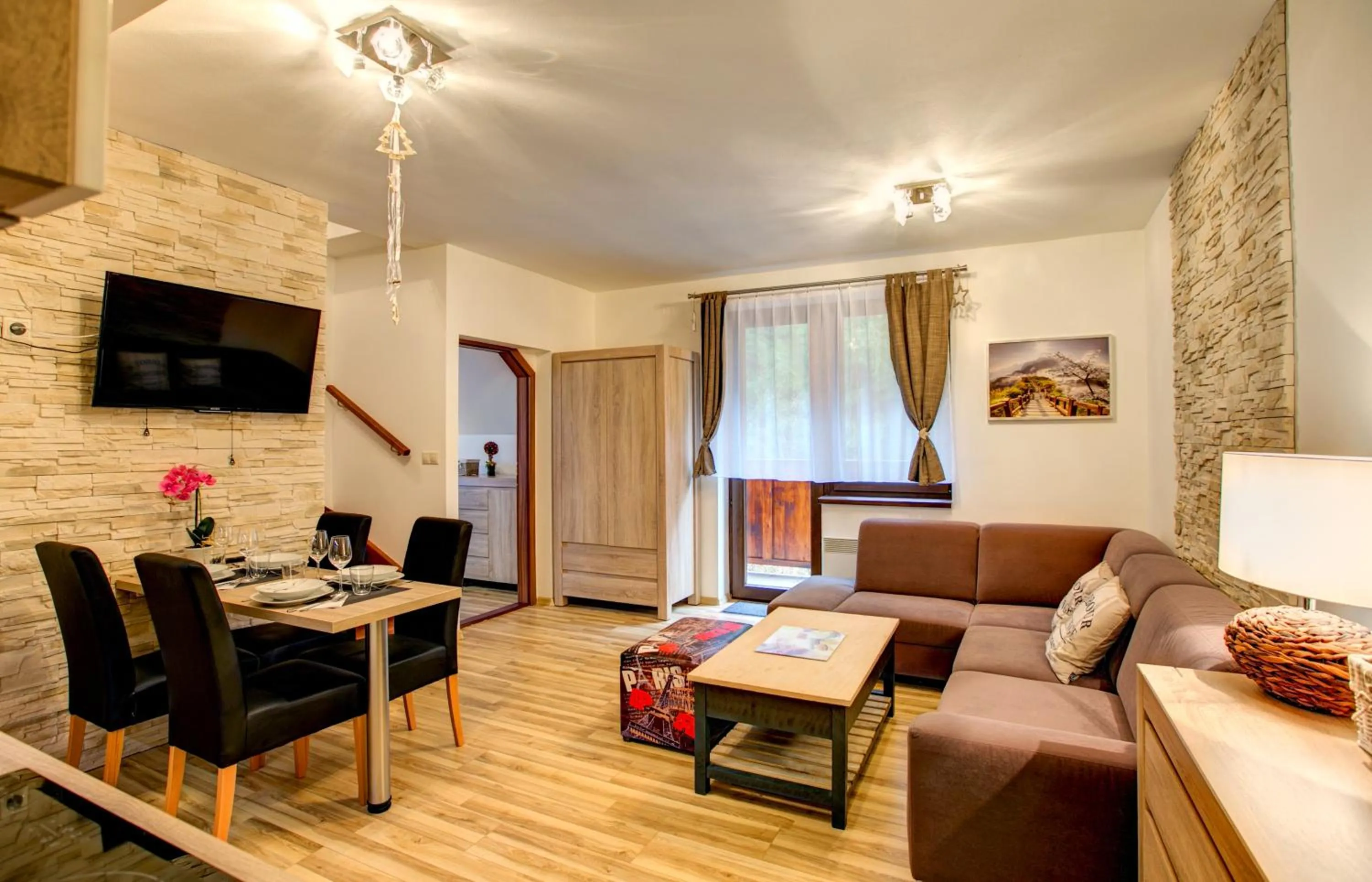 Living room in Apartmány Tri Studničky