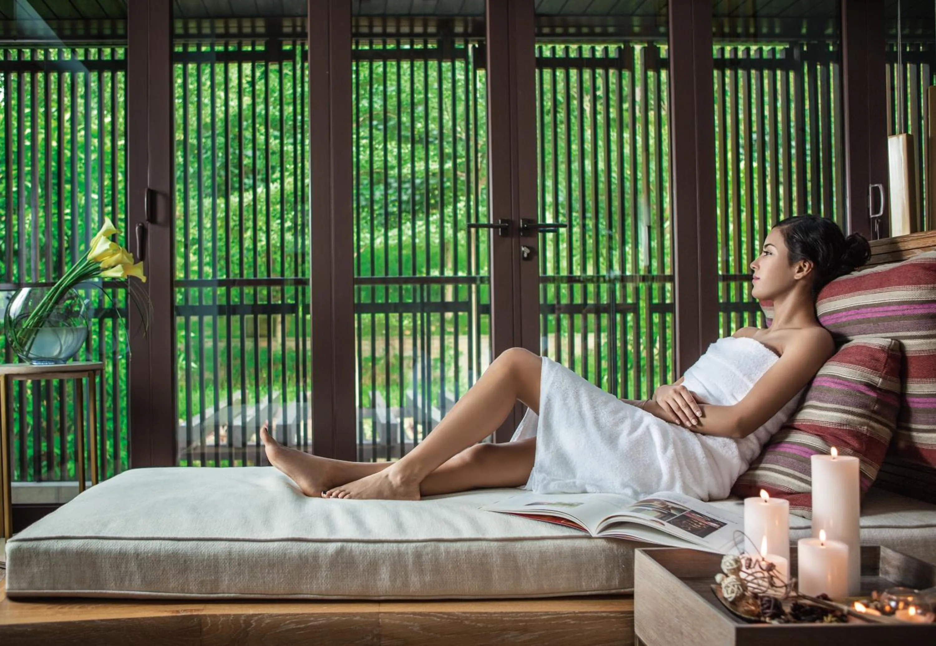 Hot Spring Bath, Bed in Imperial Springs