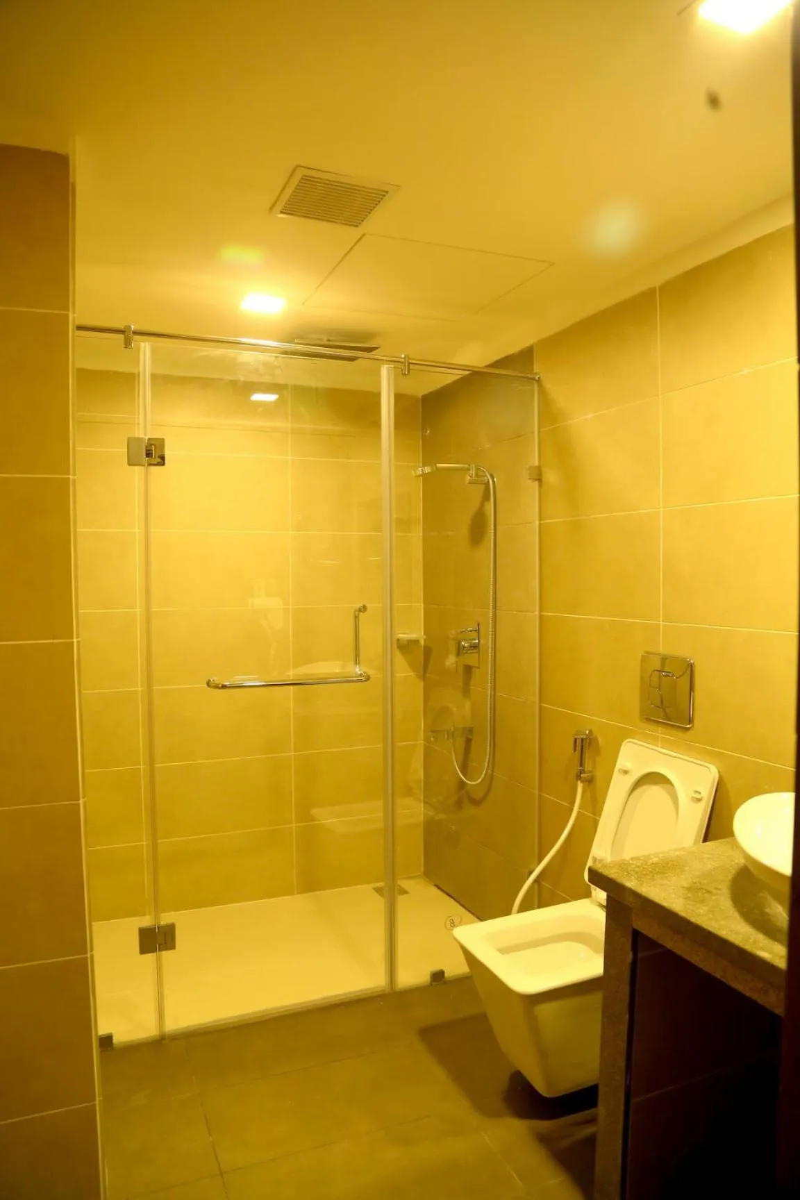 Shower in Hotel Park N