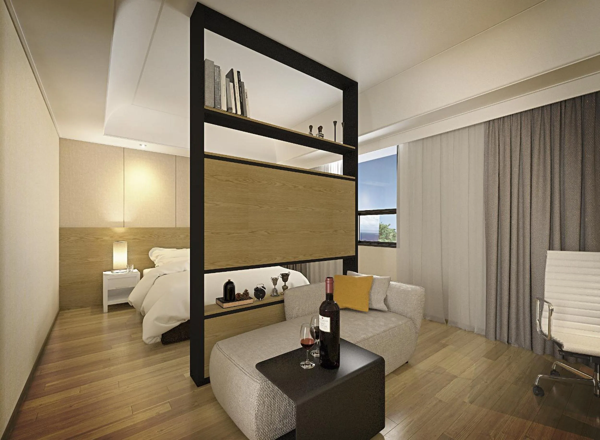 Area and facilities, Bed in Crown Hotel Changwon