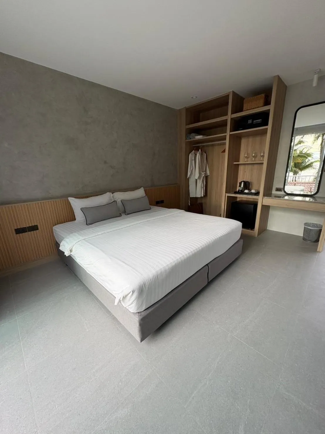 Bed in MJ Boutique Hotel Khao Lak