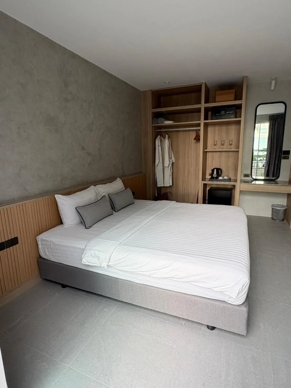 Bed in MJ Boutique Hotel Khao Lak