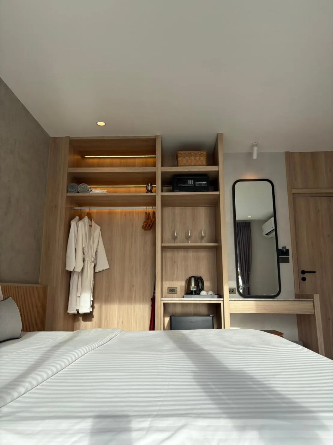 Bed in MJ Boutique Hotel Khao Lak