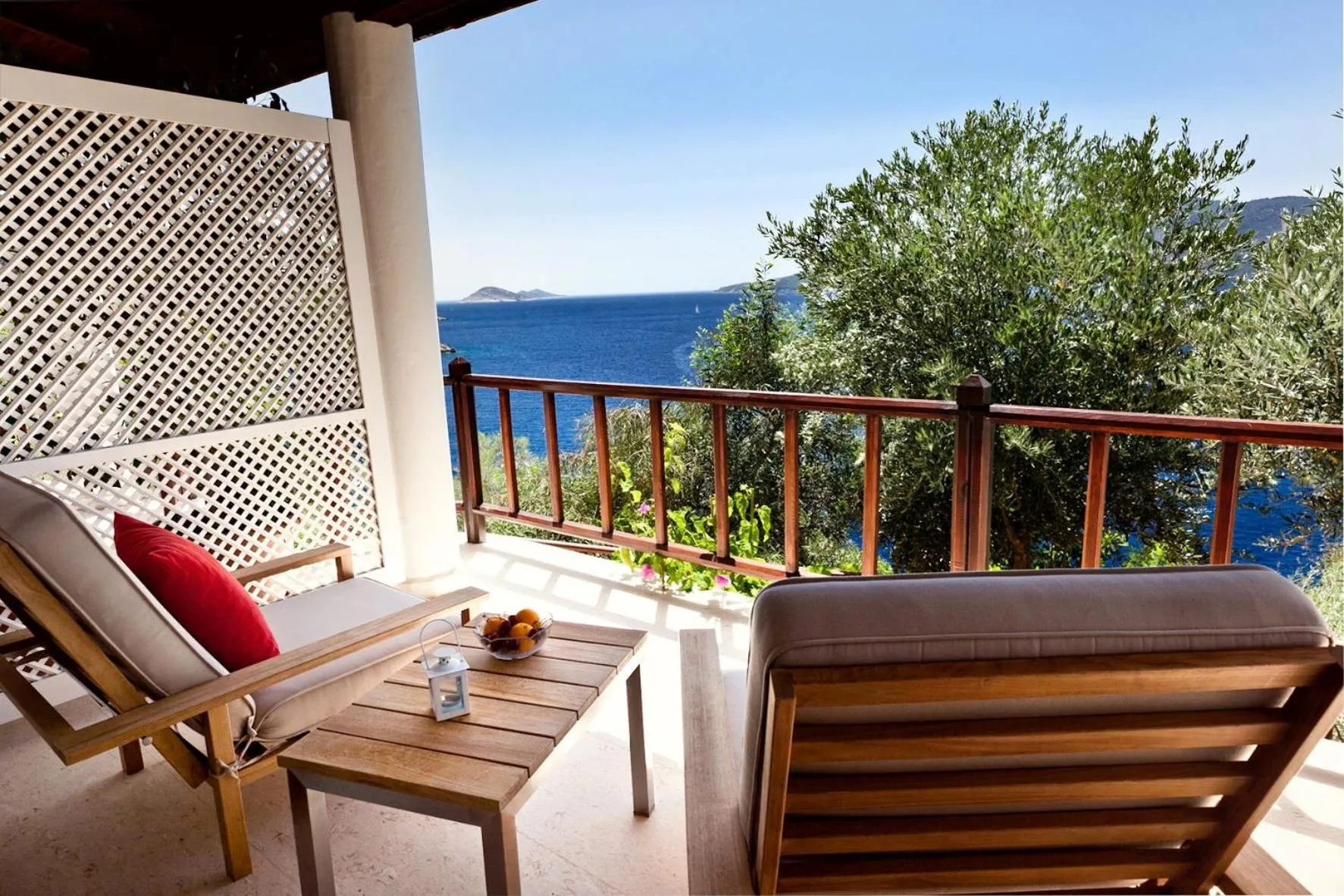 Balcony/Terrace in Hotel Villa Mahal