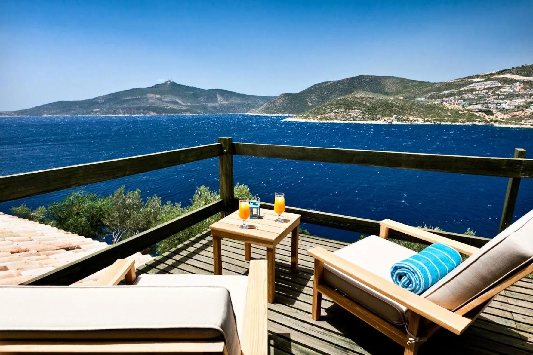 Balcony/Terrace in Hotel Villa Mahal