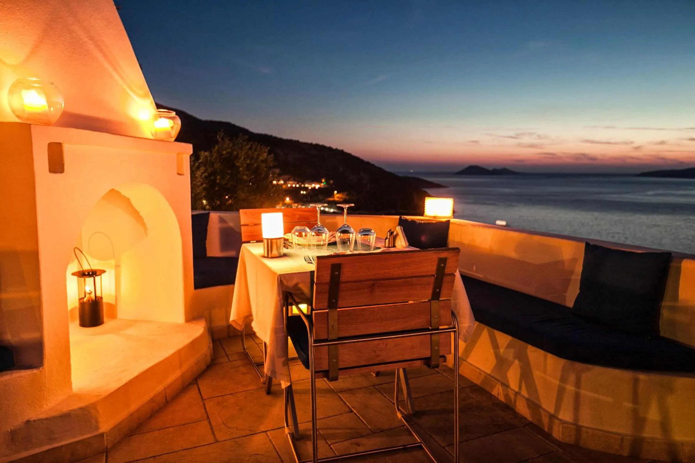 Sea view in Hotel Villa Mahal