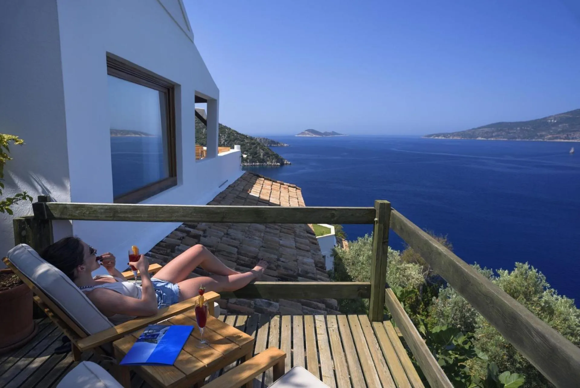 Balcony/Terrace in Hotel Villa Mahal