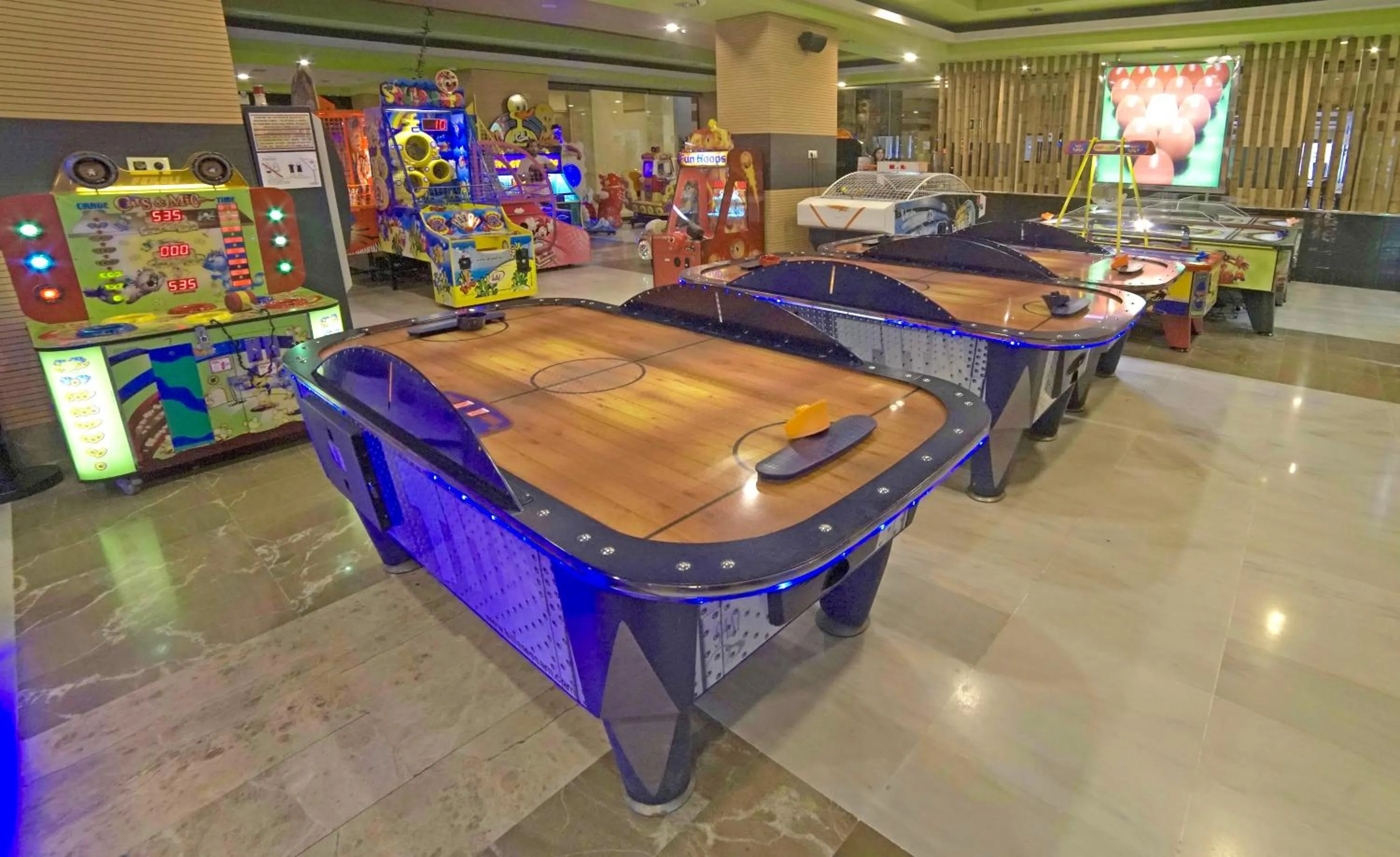 Game Room in Holiday World Resort