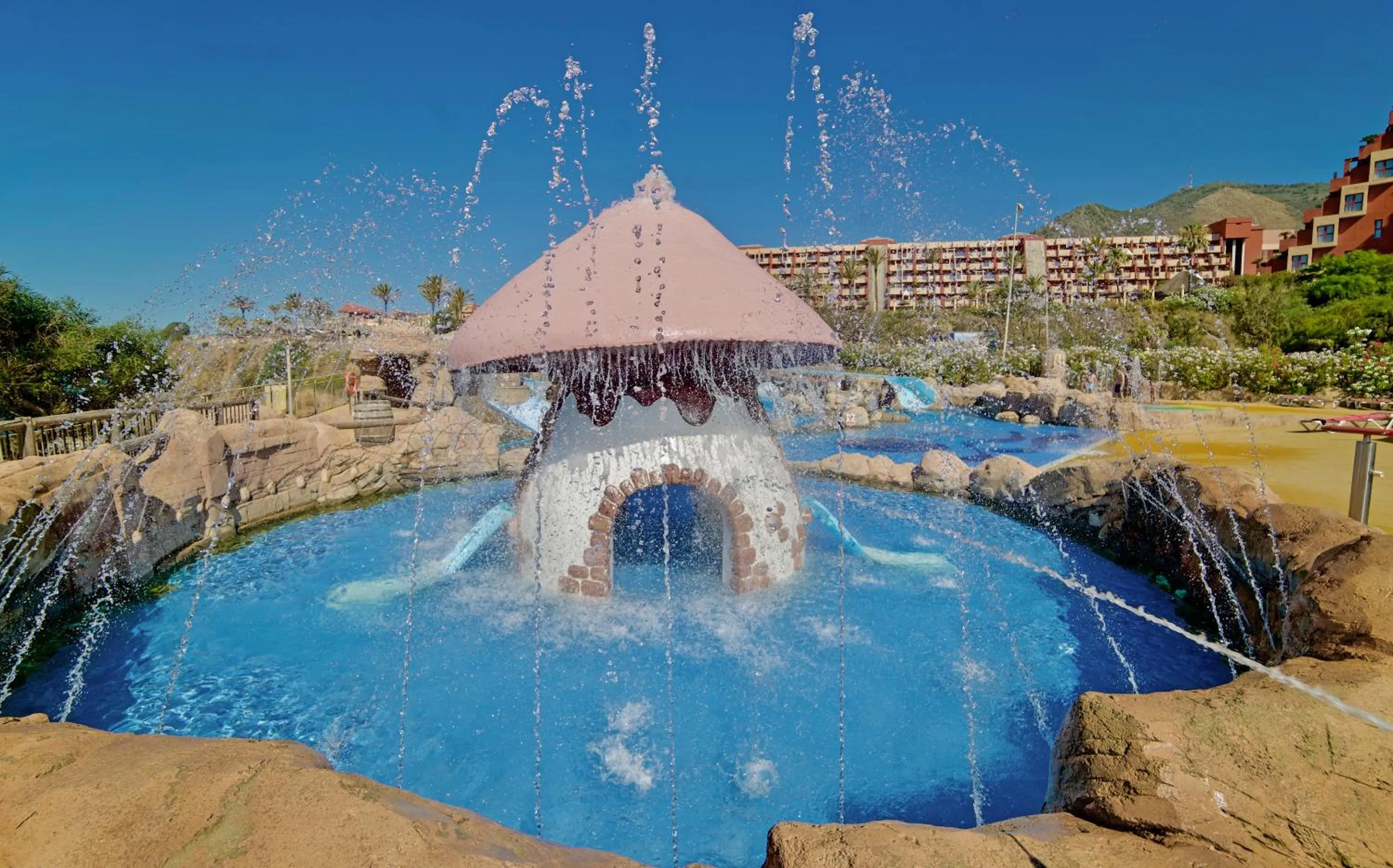 Aqua park in Holiday World Resort