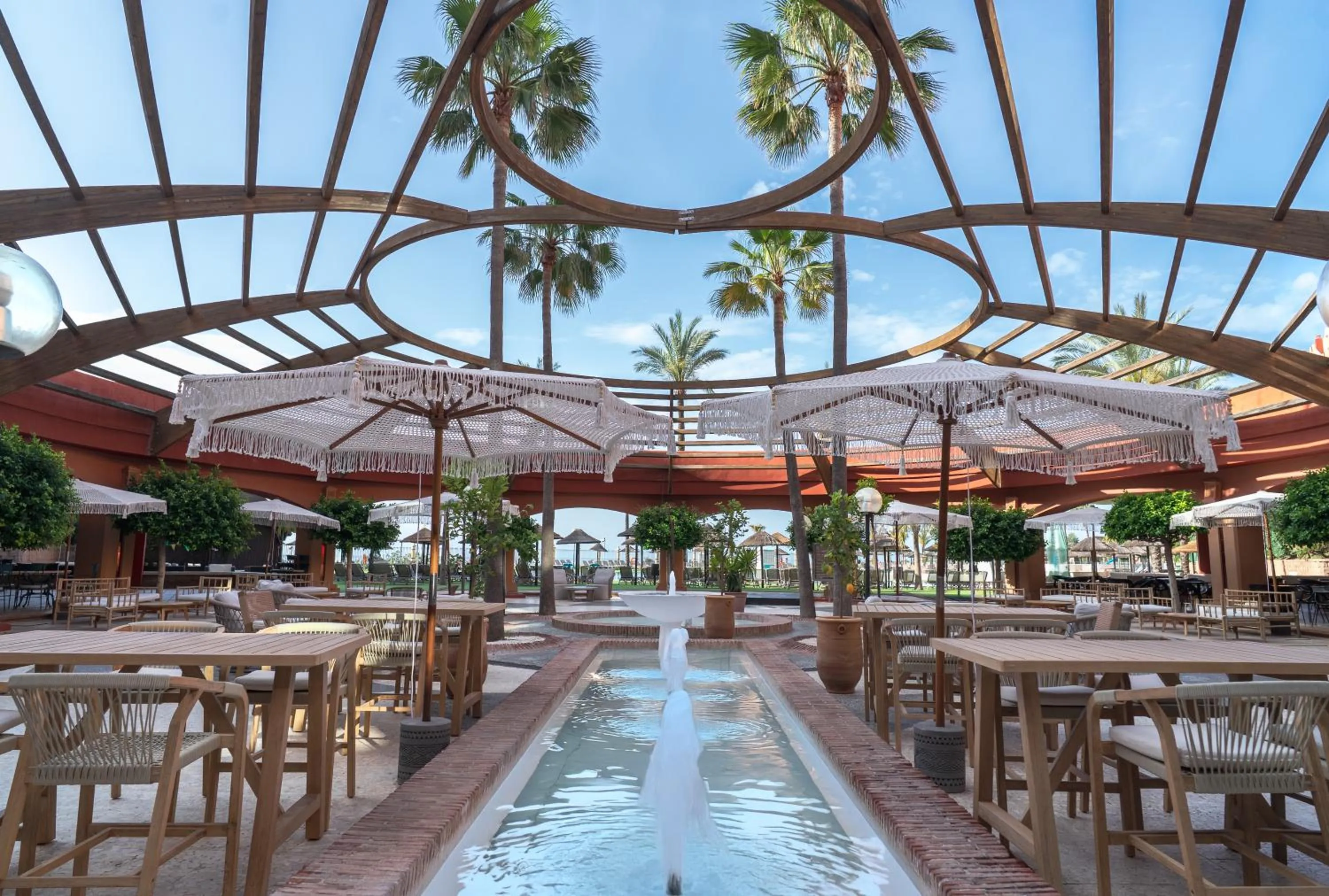 Patio in Holiday World Resort