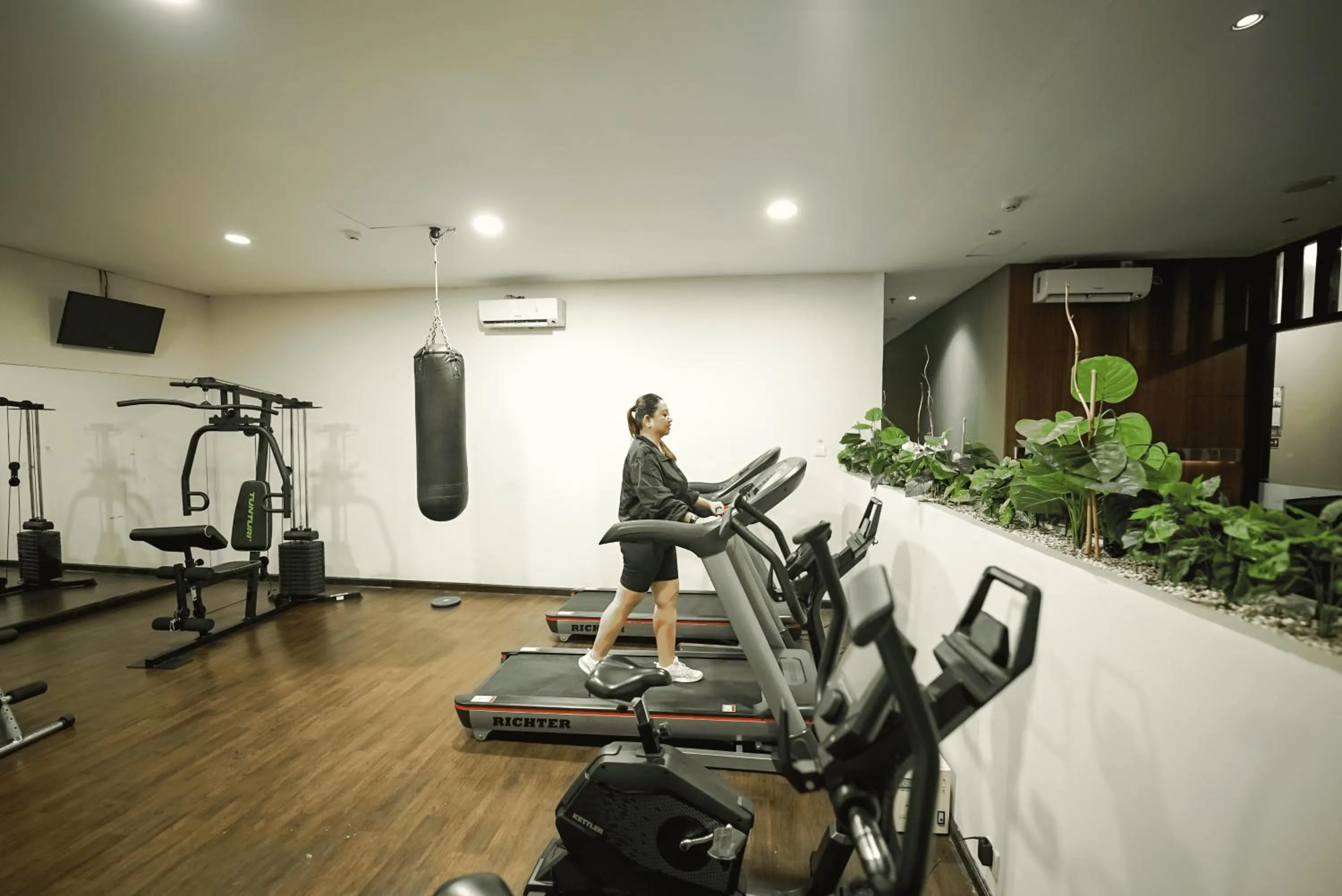 Fitness centre/facilities in Grand Tjokro Hotel Balikpapan