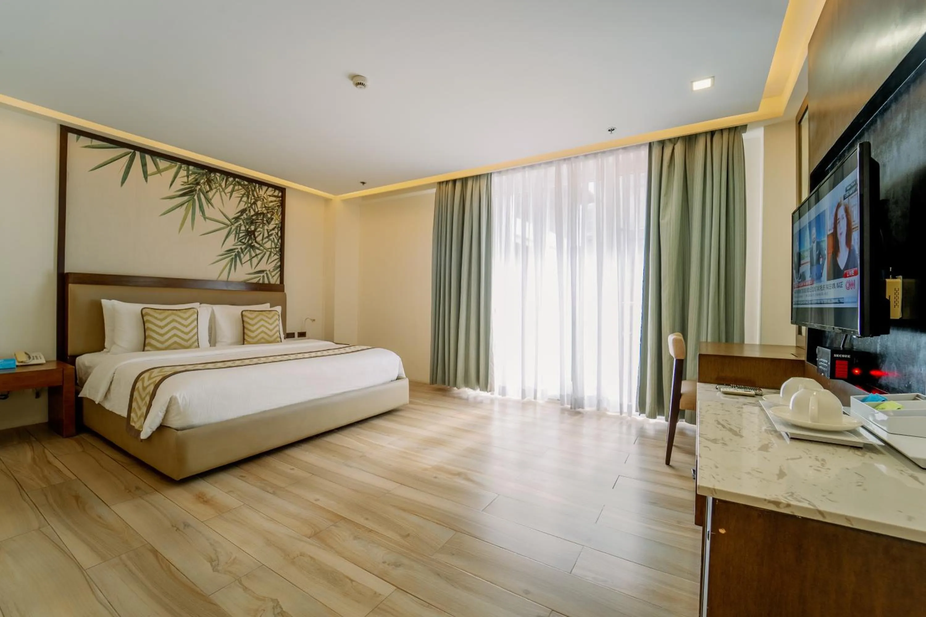 Bedroom, Bed in Boracay Haven Suites