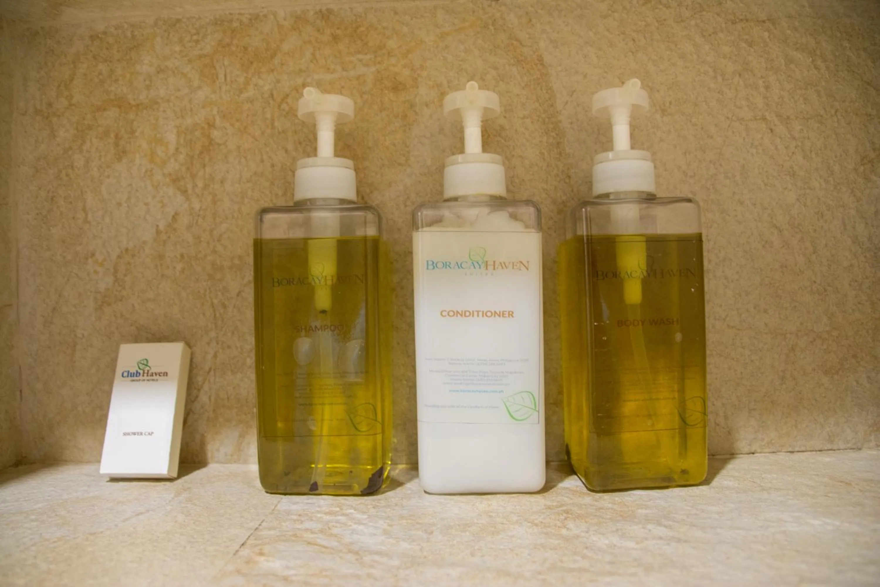 Shower in Boracay Haven Suites