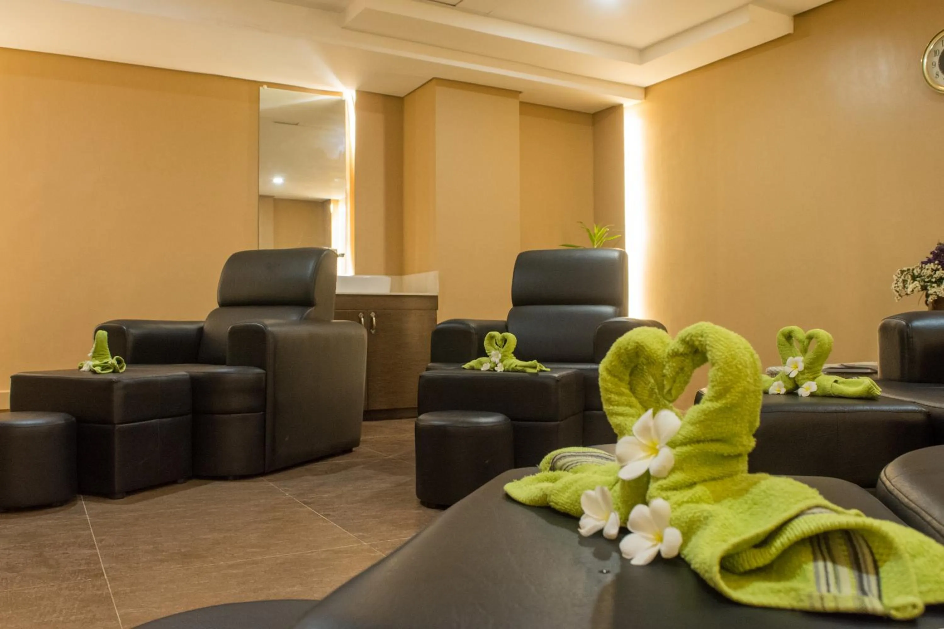 Living room in Boracay Haven Suites