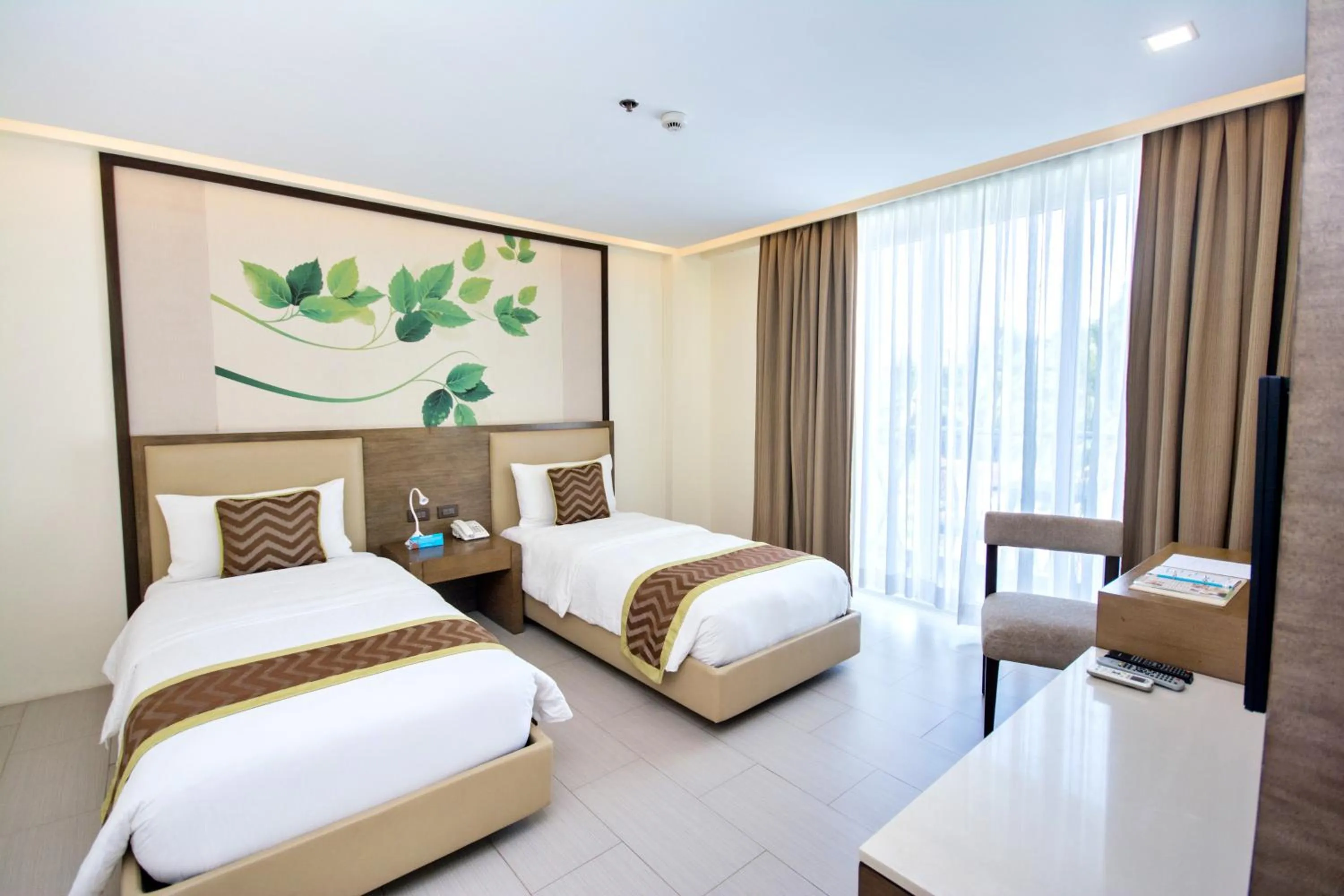 Bedroom, Bed in Boracay Haven Suites