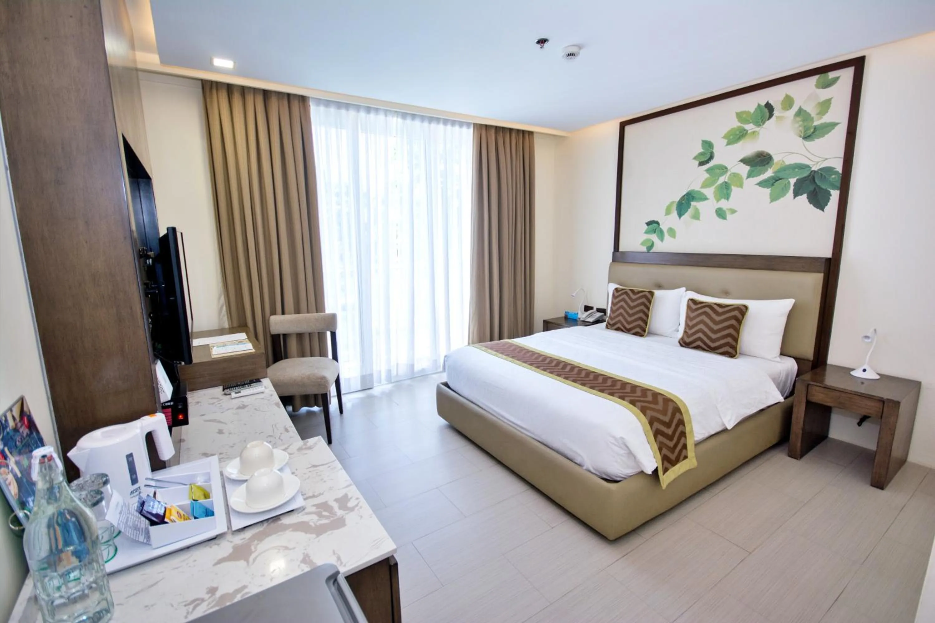 Bedroom, Bed in Boracay Haven Suites