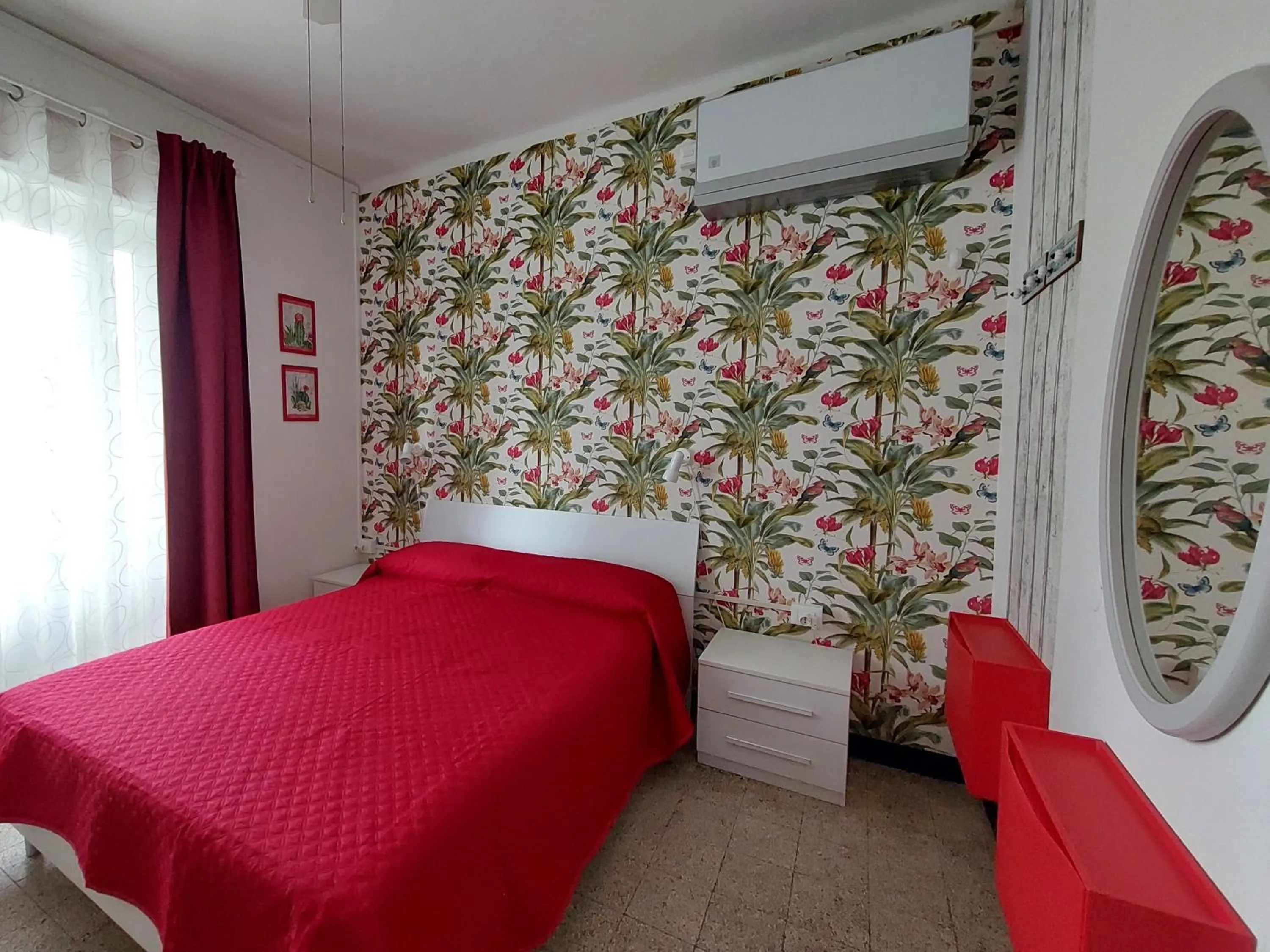 Bed in Villa La Lanterna