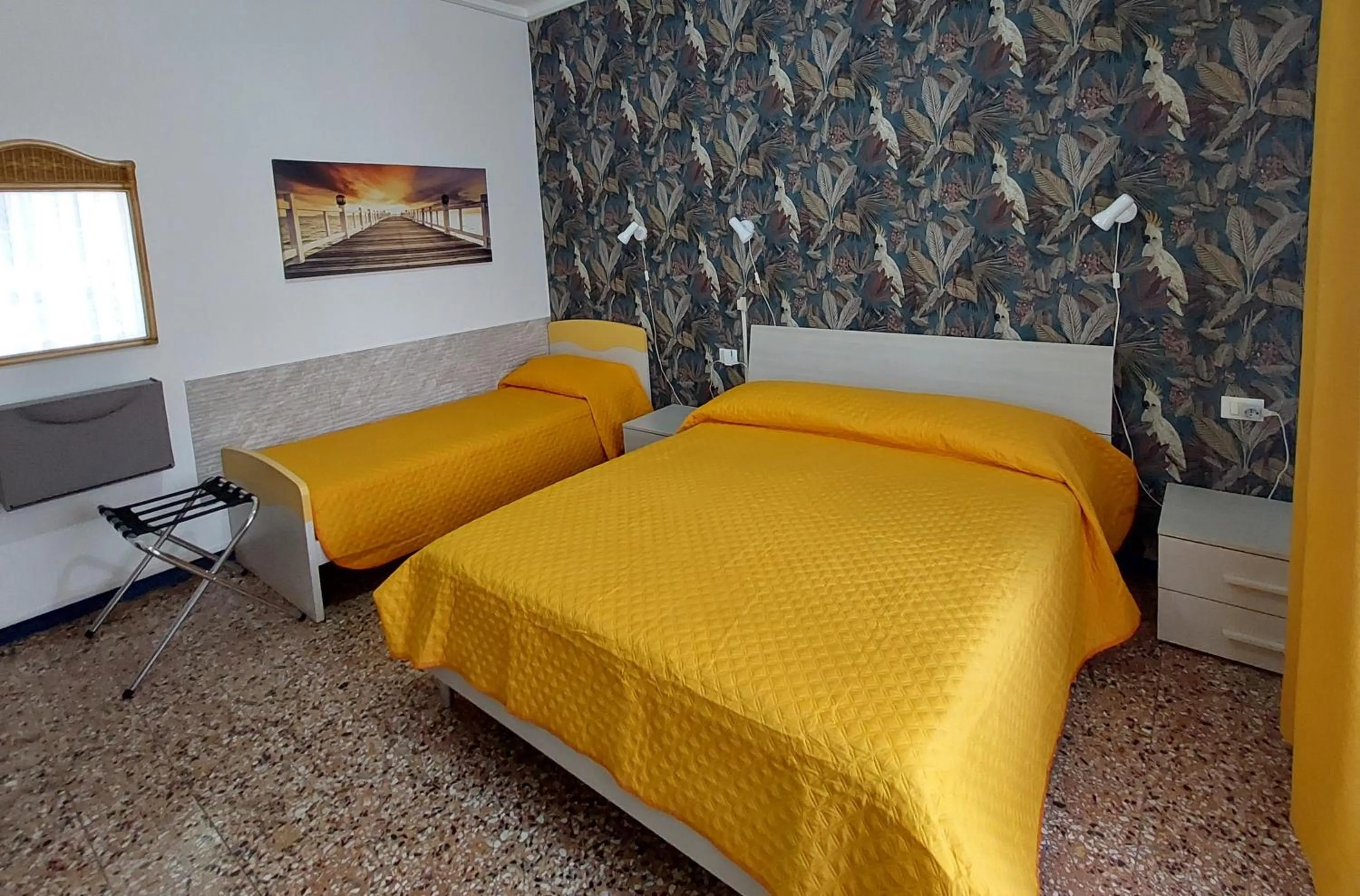Bed in Villa La Lanterna