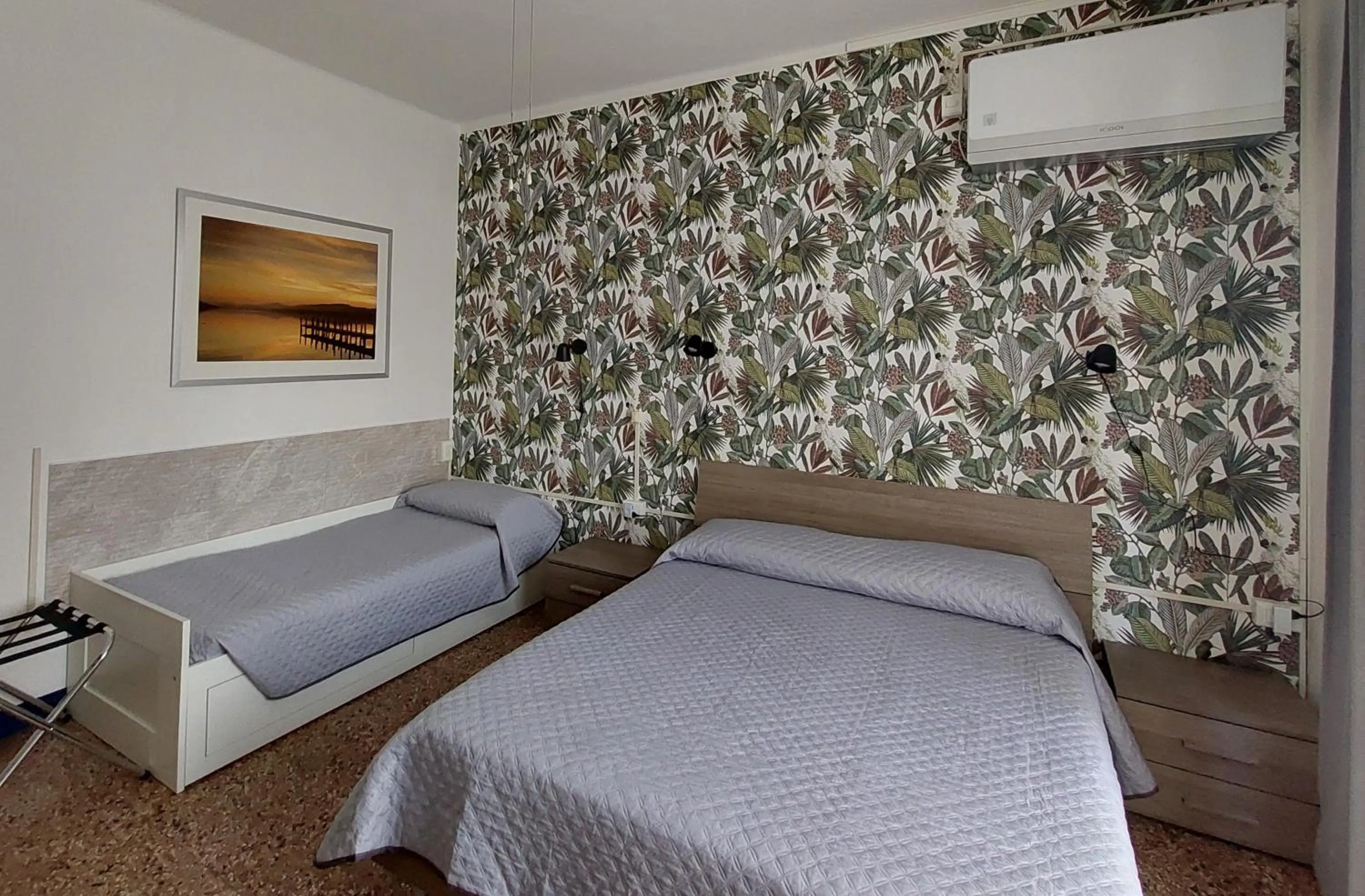 Bed in Villa La Lanterna