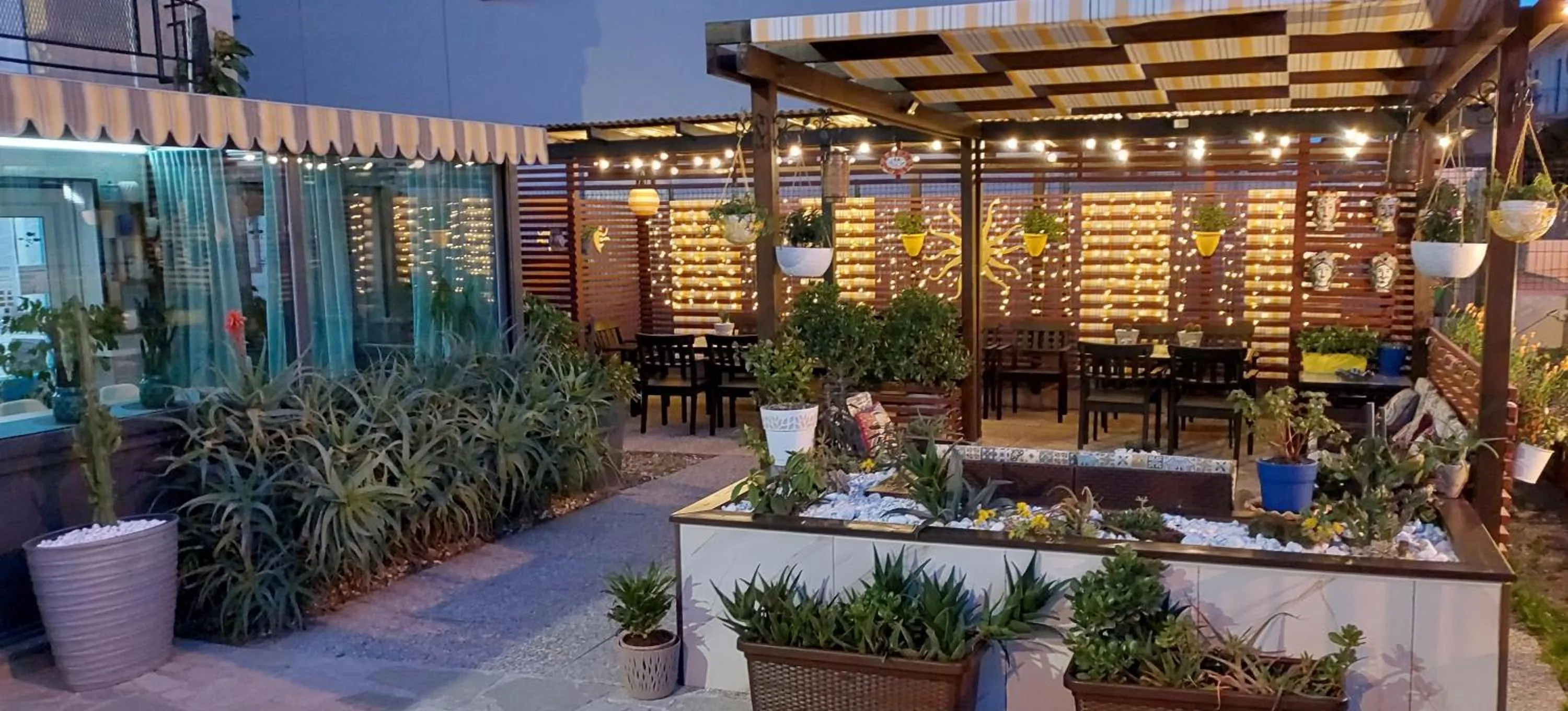 Garden in Villa La Lanterna