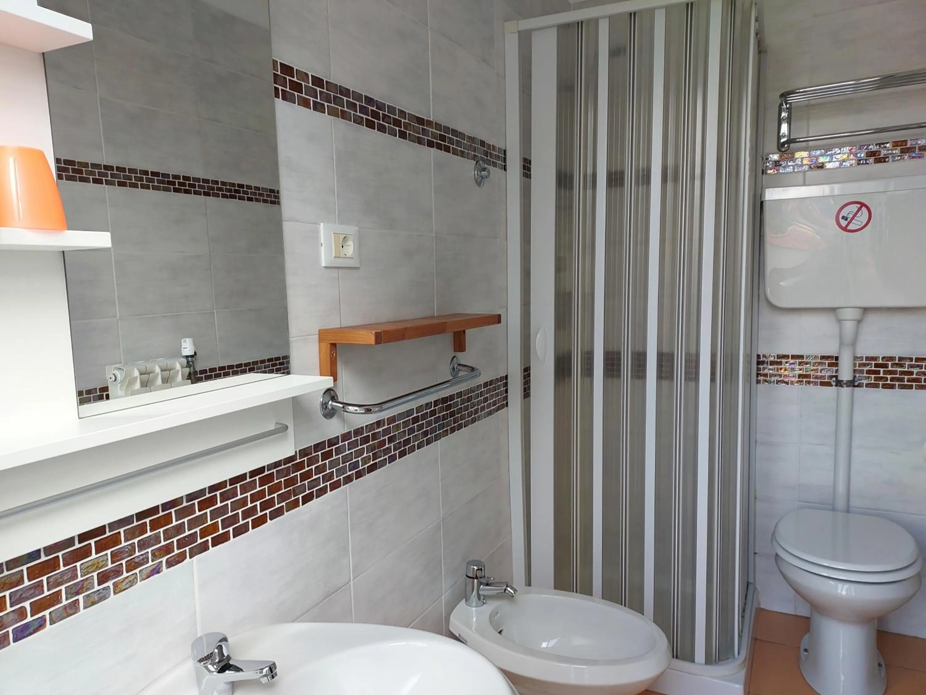 Shower in Villa La Lanterna