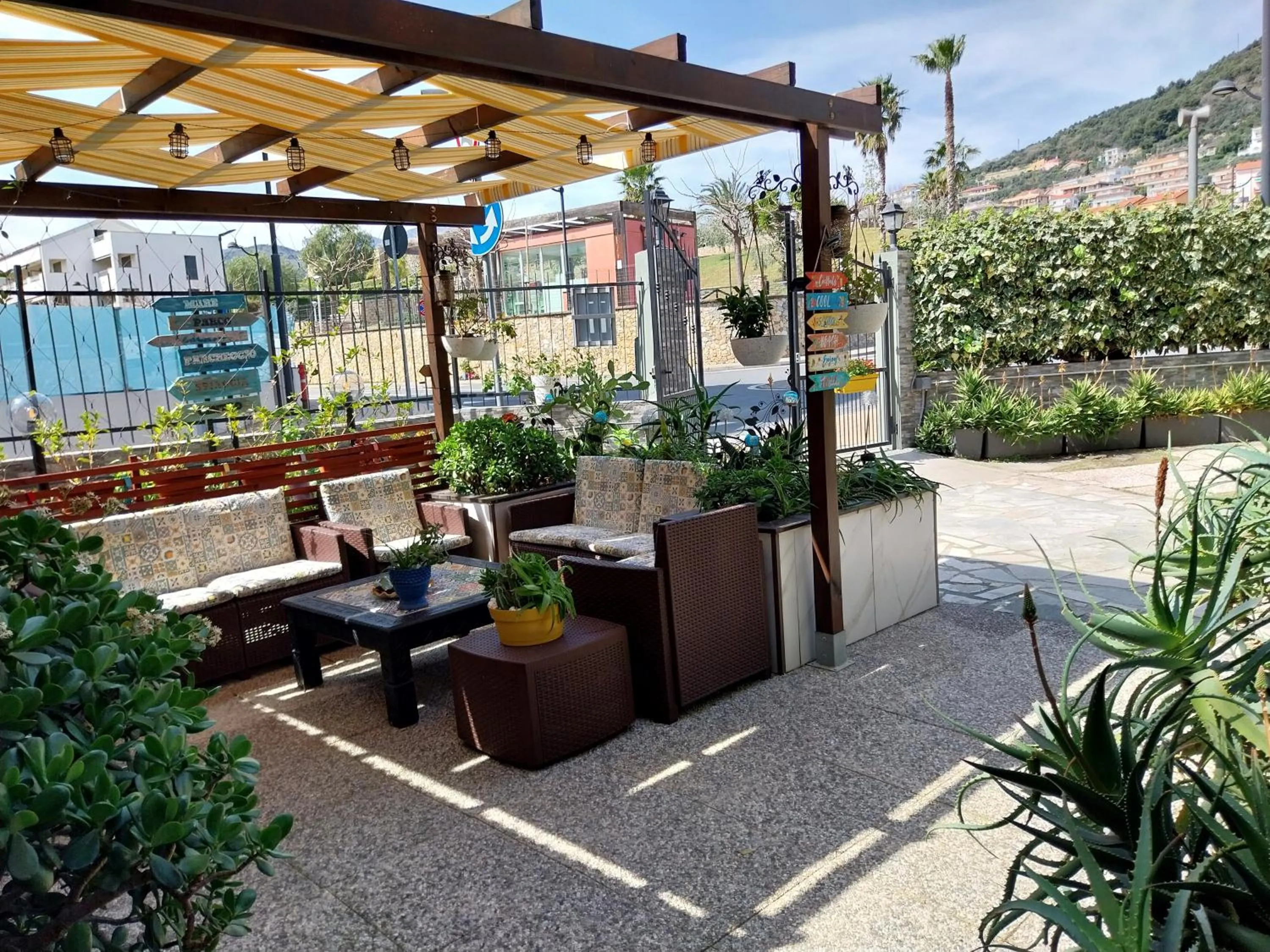 Garden in Villa La Lanterna