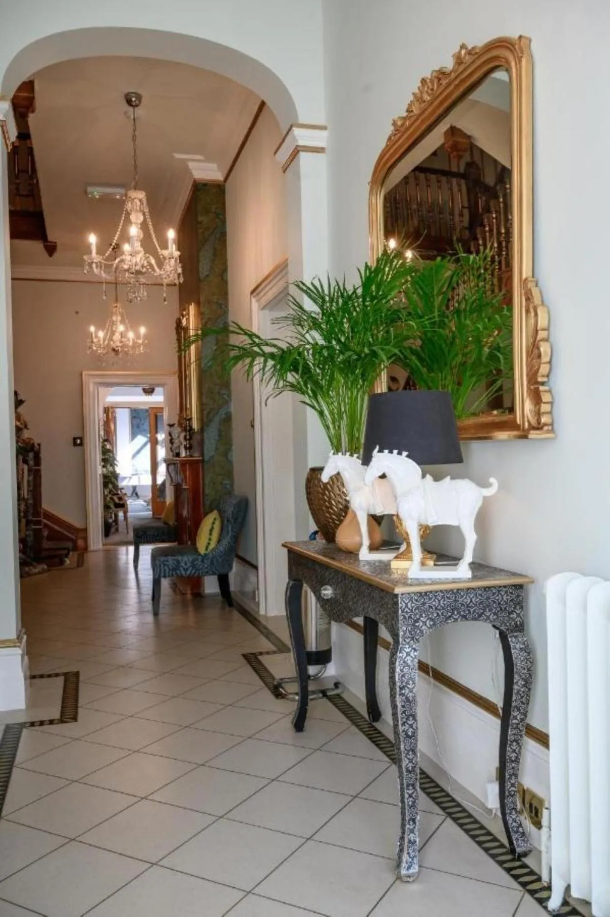 Lobby or reception in Derby Manor