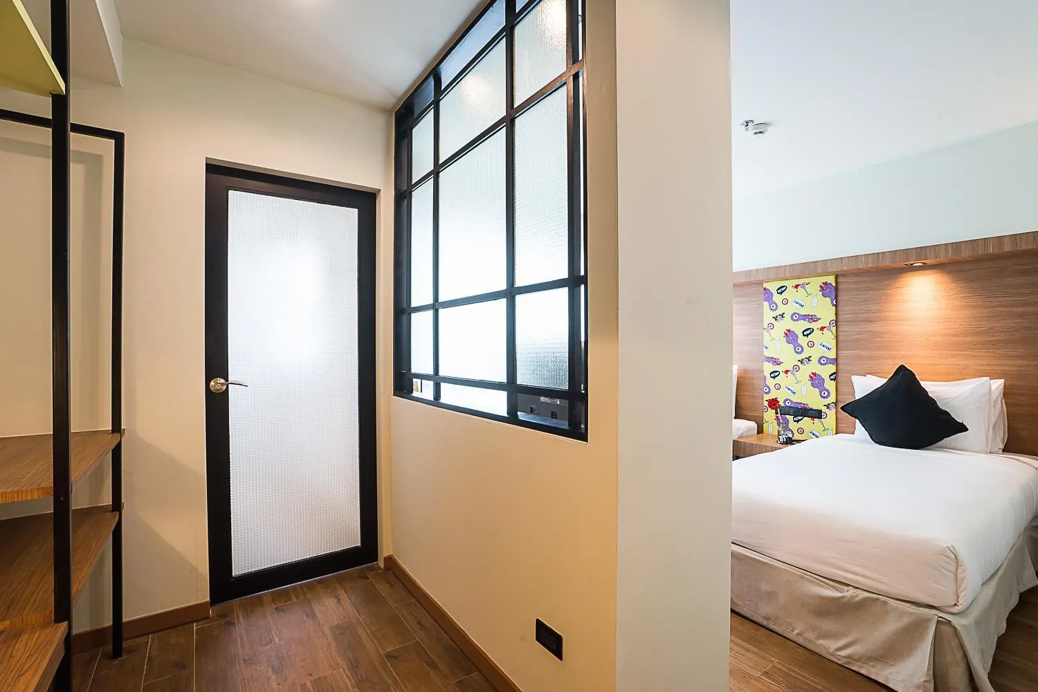 Bed in Sunshine Hip Hotel