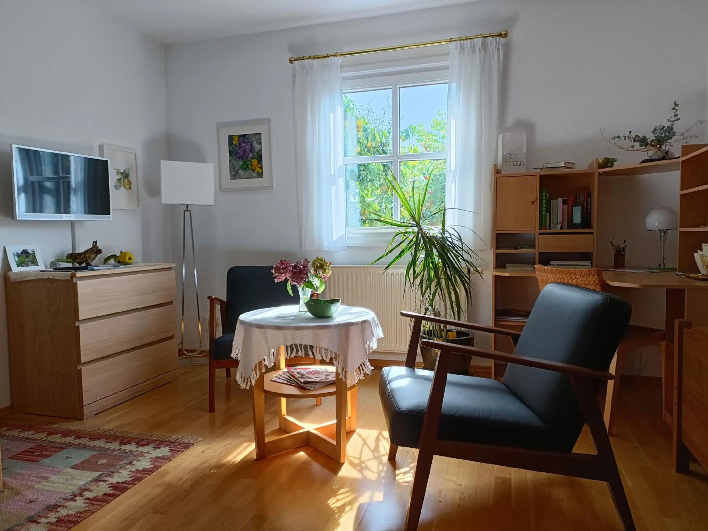Living room in Apartment HAUS MERLIN am Böckelsberg