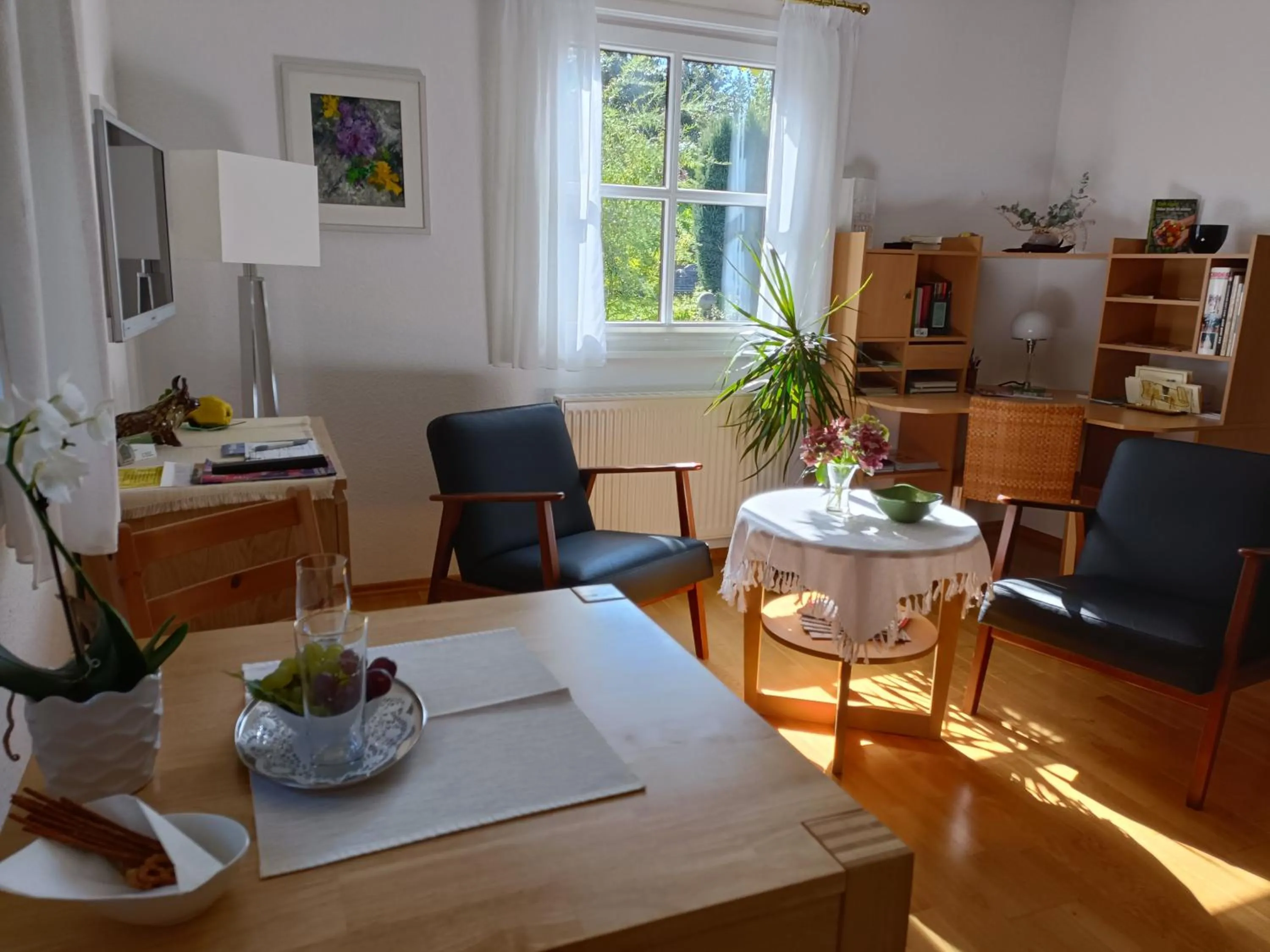 Seating area in Apartment HAUS MERLIN am Böckelsberg