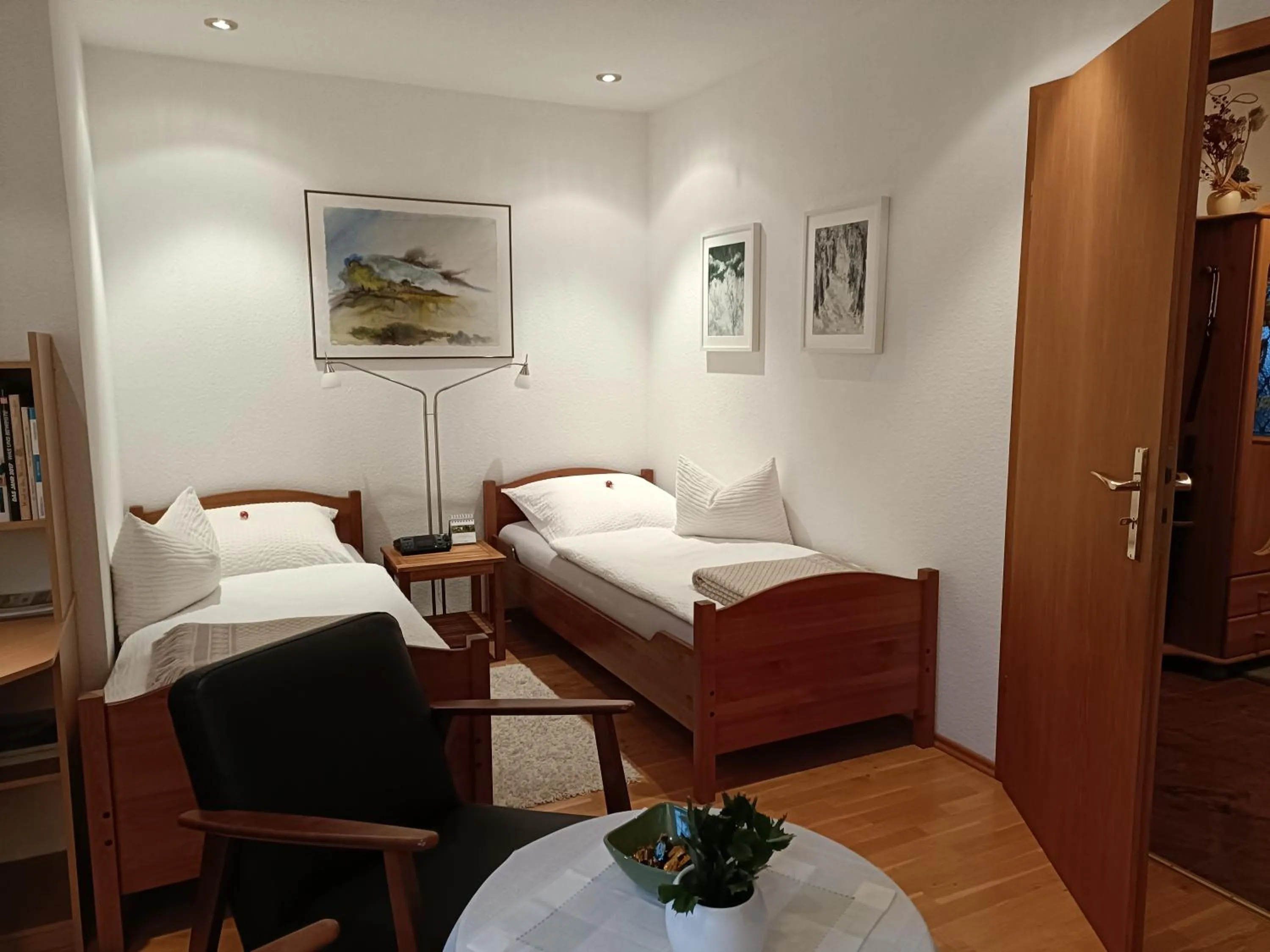 Bedroom, Bed in Apartment HAUS MERLIN am Böckelsberg