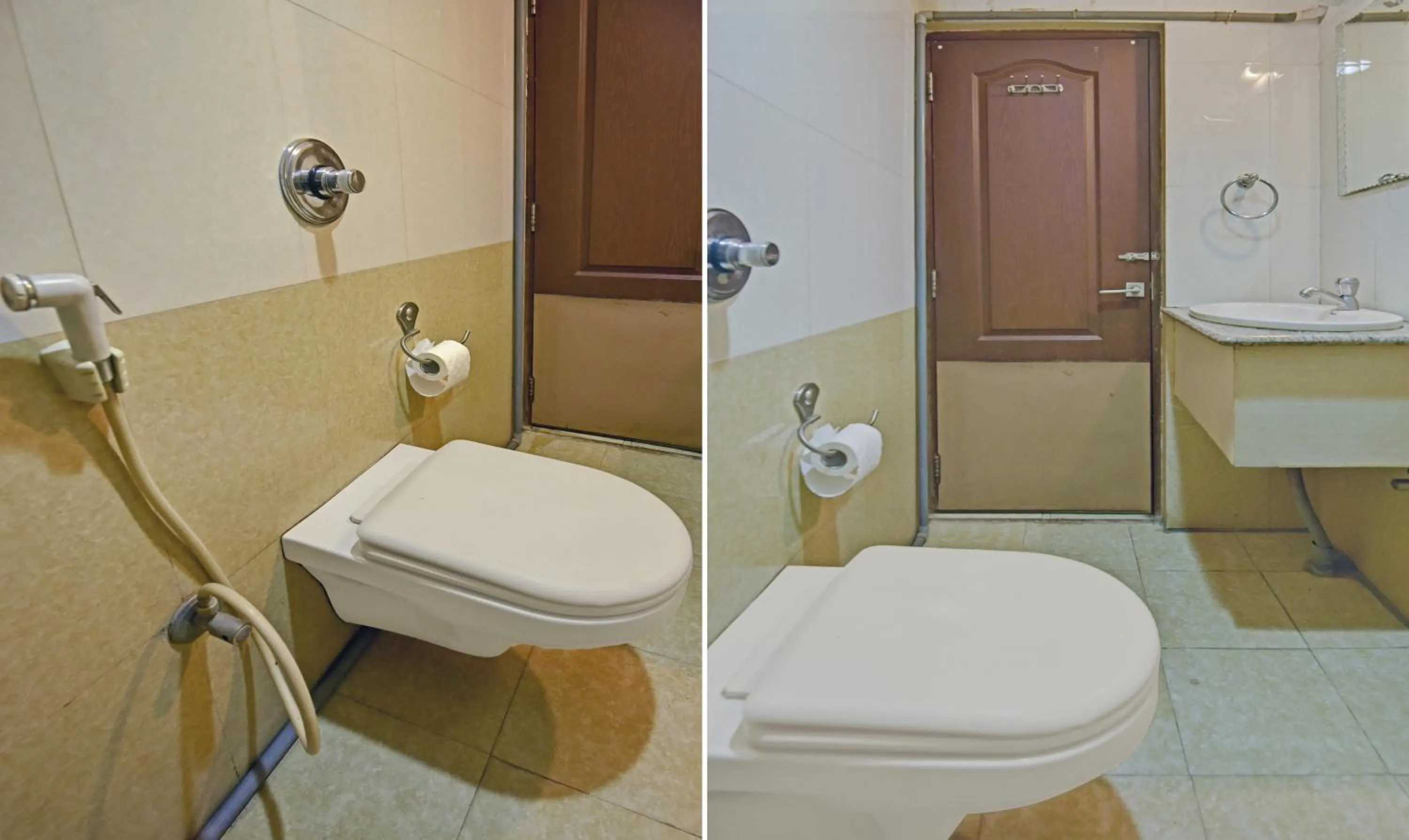 Bathroom in Treebo Savoury Sea Shell Residency