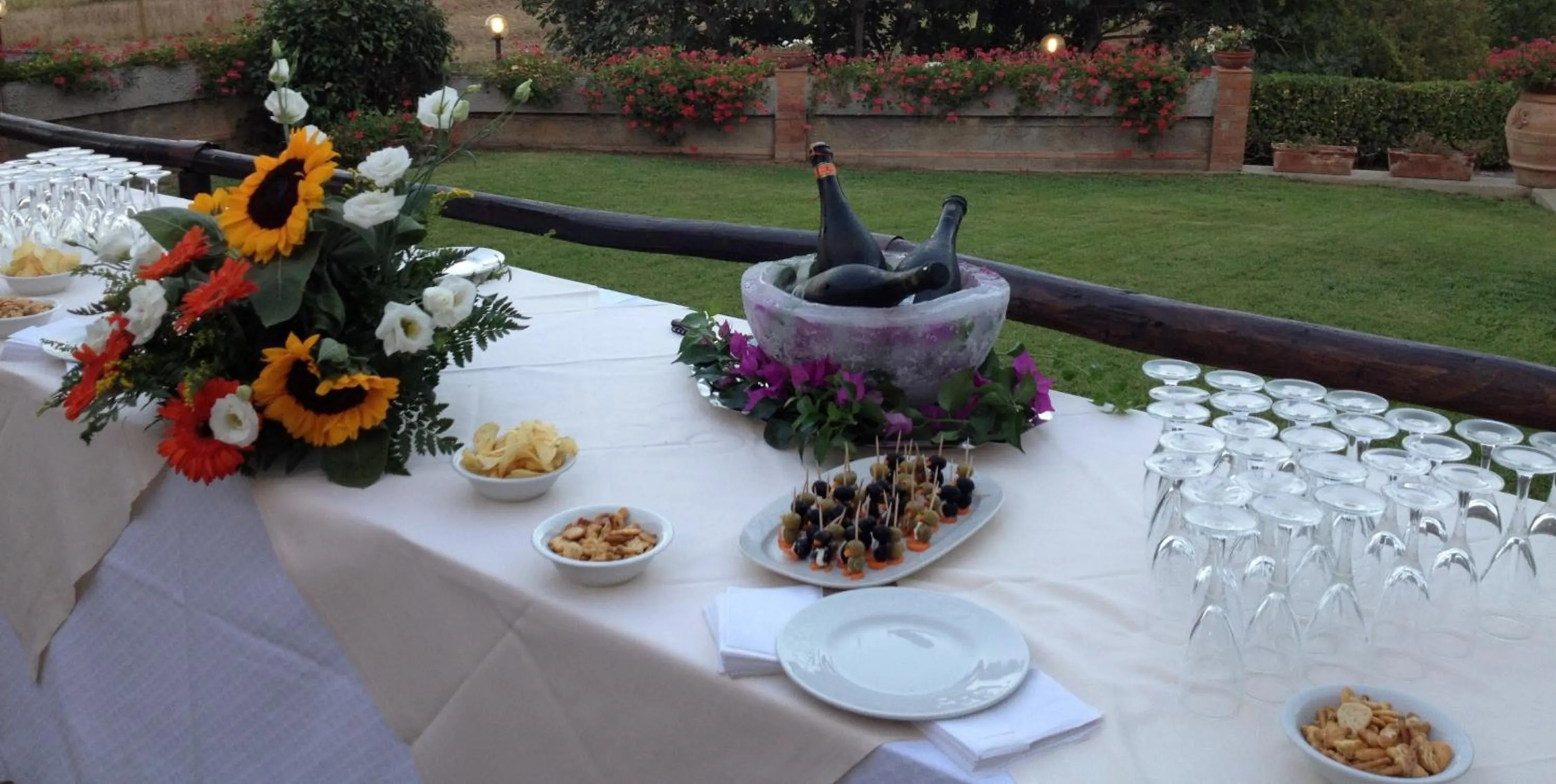 Balcony/Terrace in Hotel Il Caminetto
