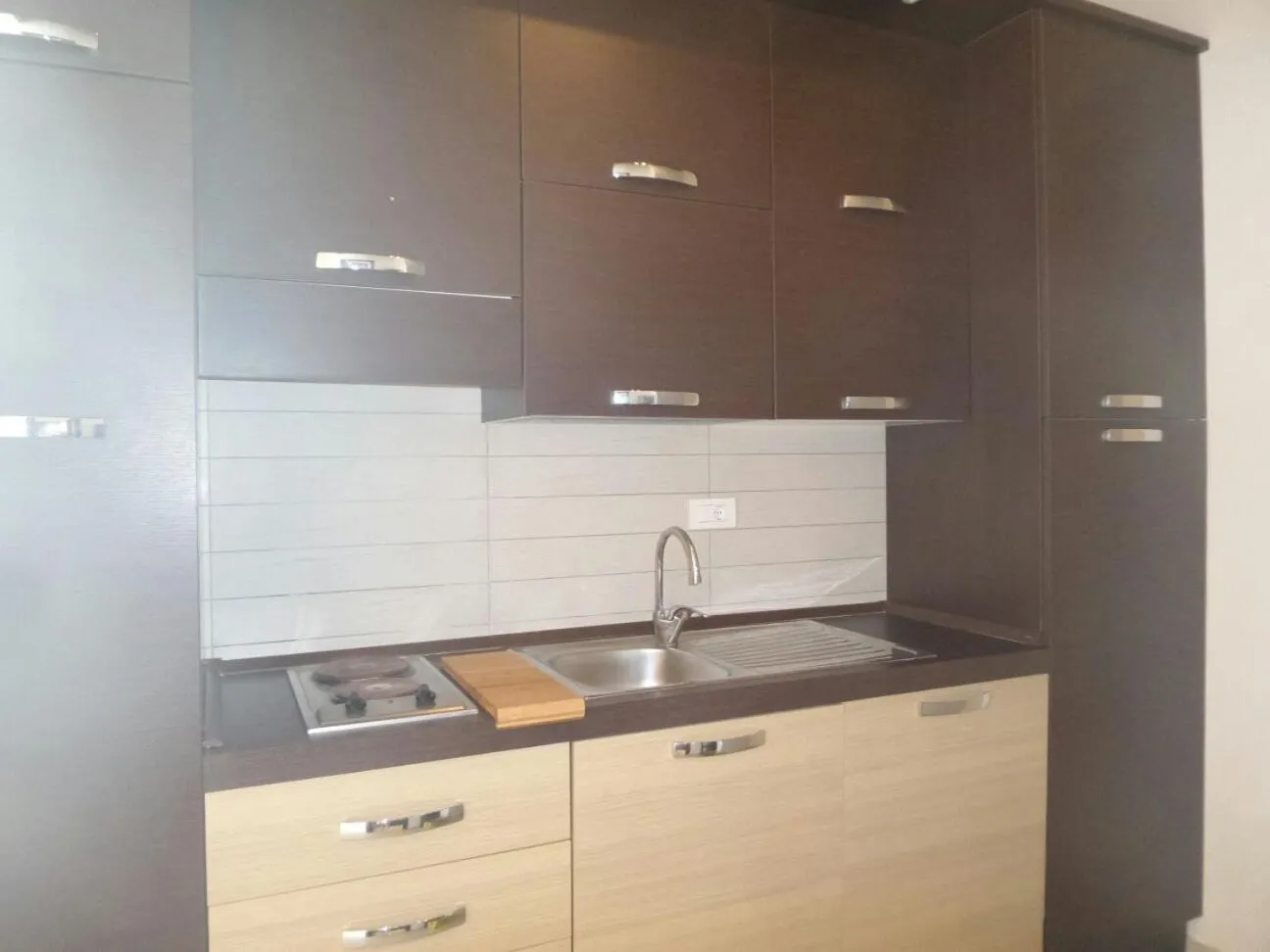 Kitchen or kitchenette in Cala Dei Mori