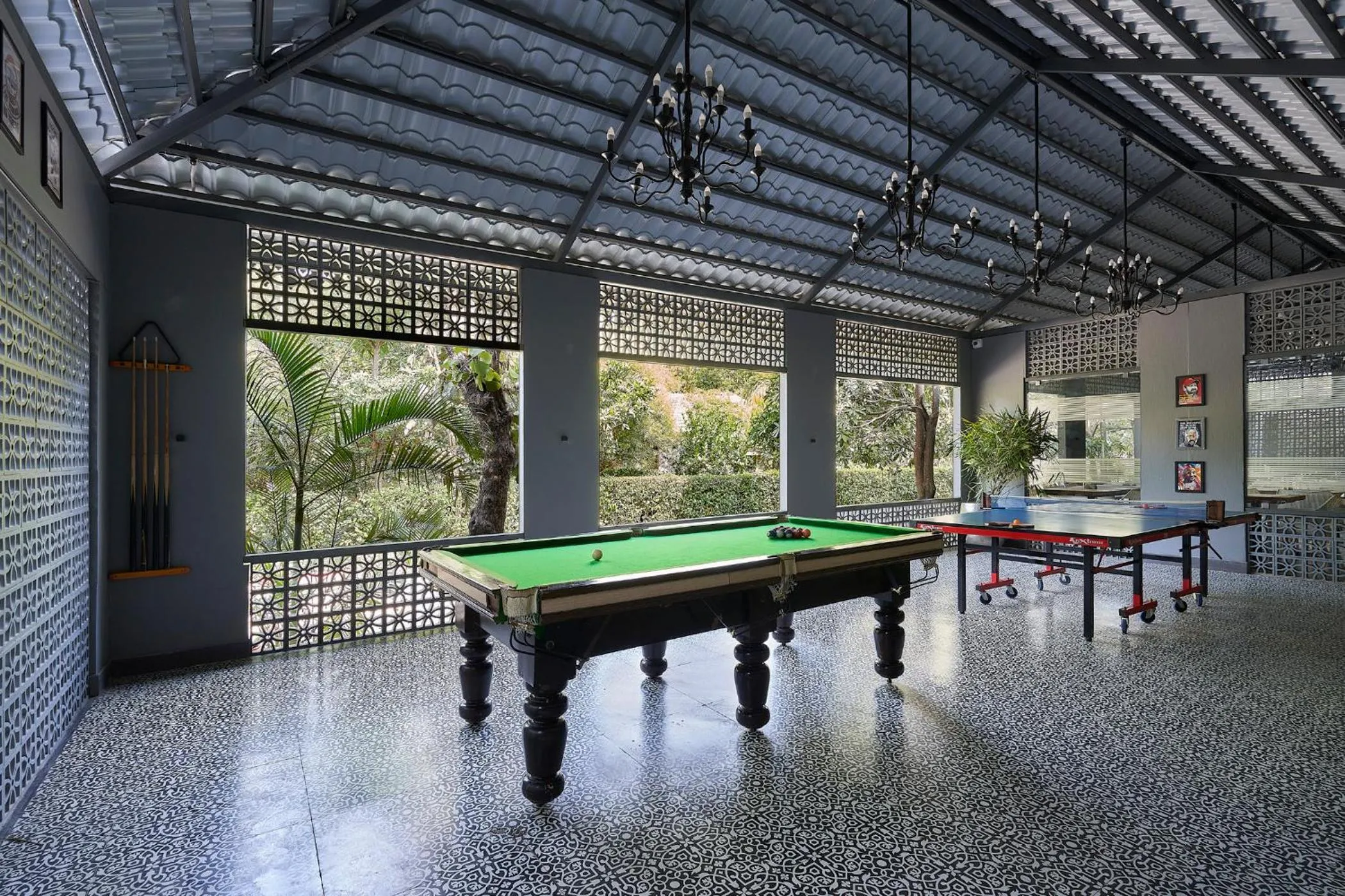 Game Room in Olive Resort & Villas