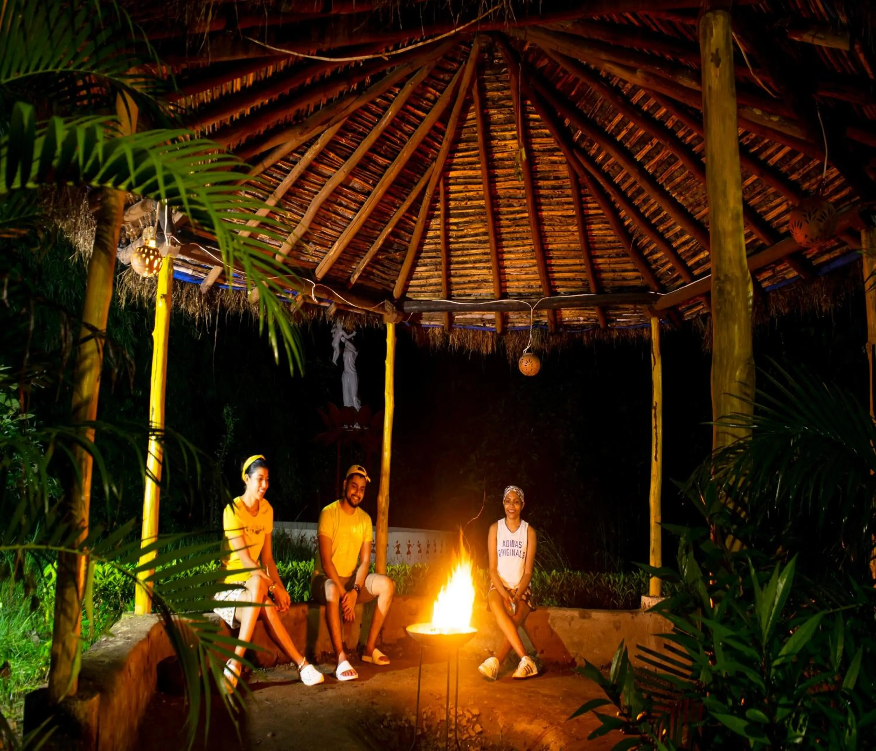 Seating area in Olive Resort & Villas