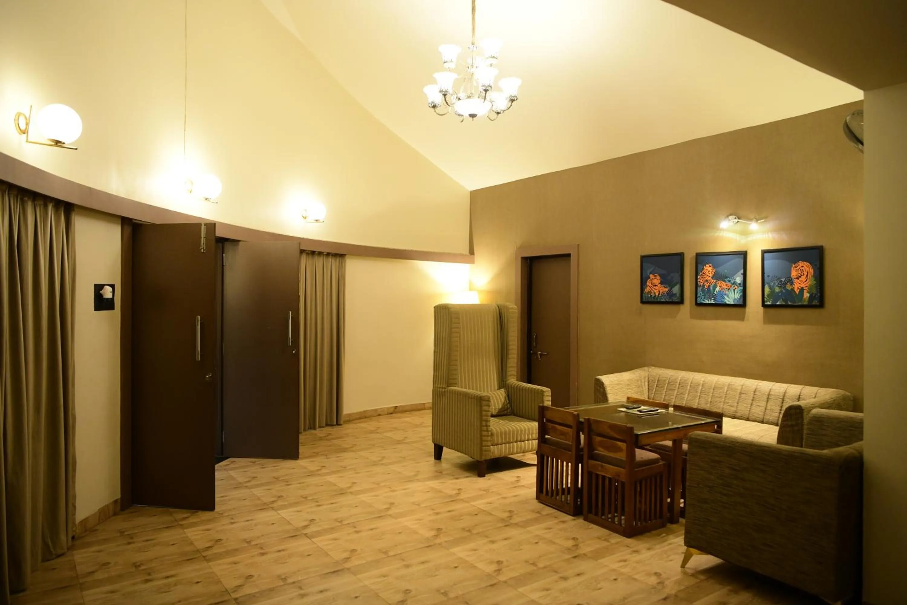 Living room in Olive Resort & Villas