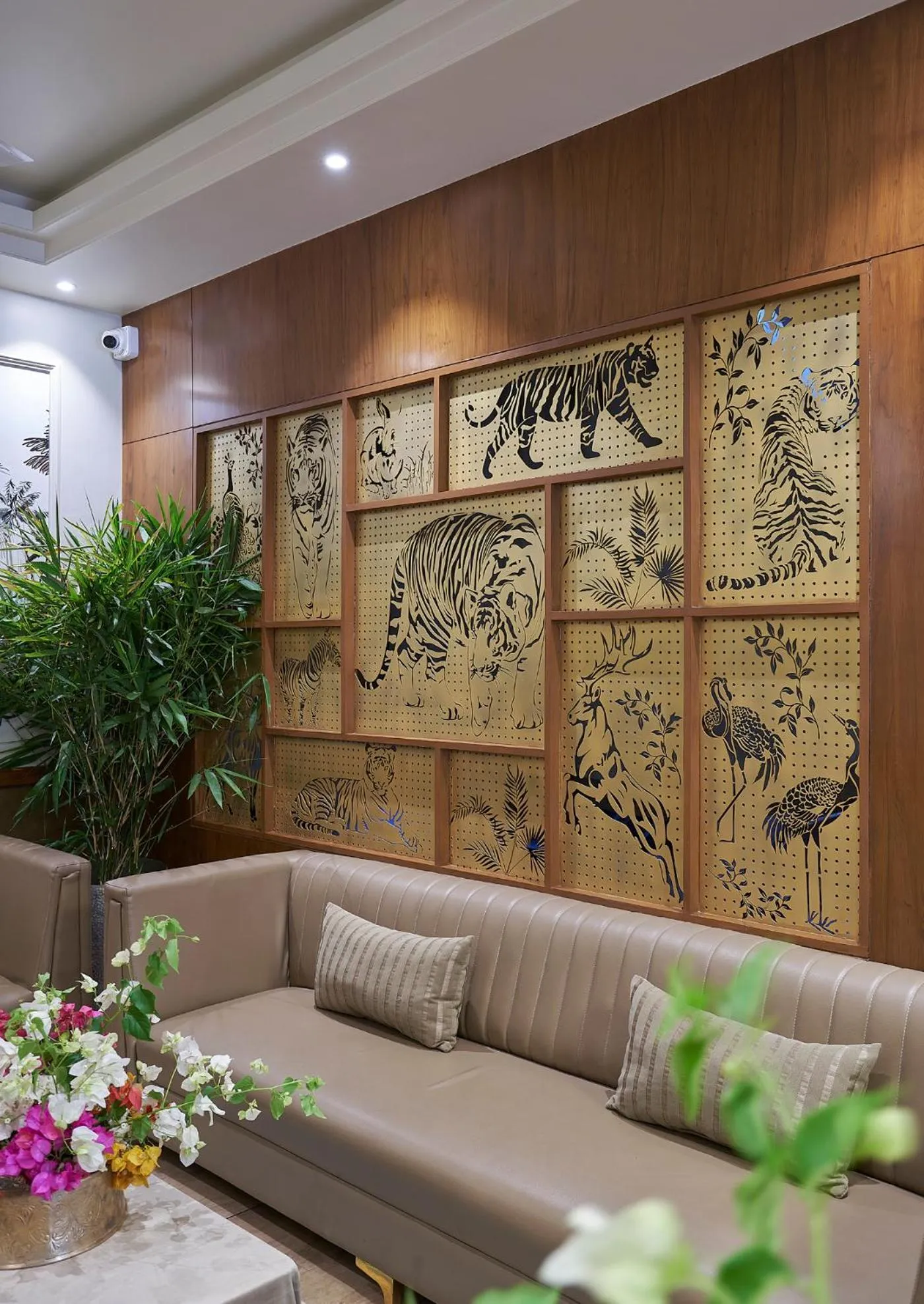 Seating area in Olive Resort & Villas