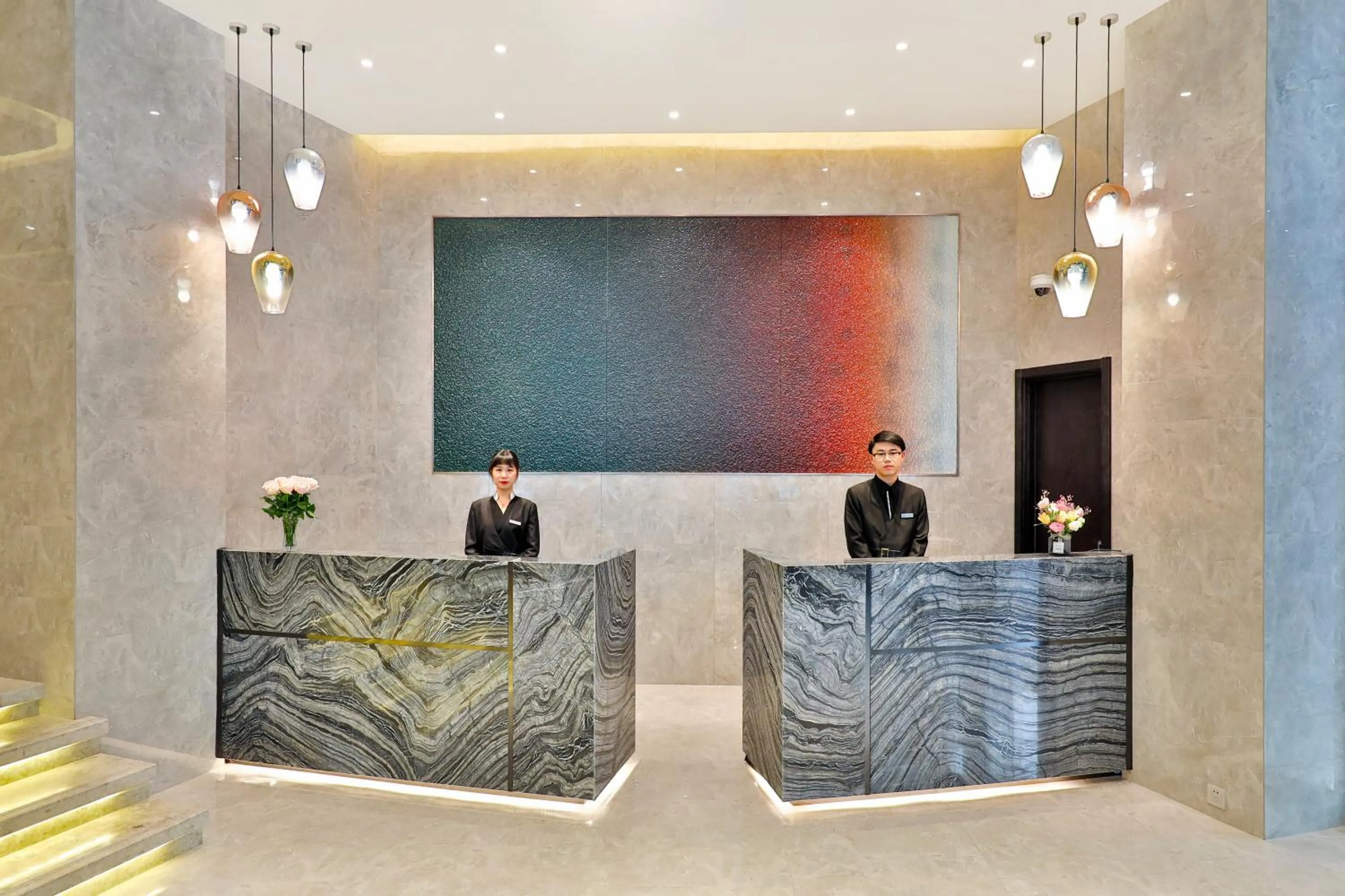 Lobby or reception in Crystal Orange Hotel Dahua Hutai Road