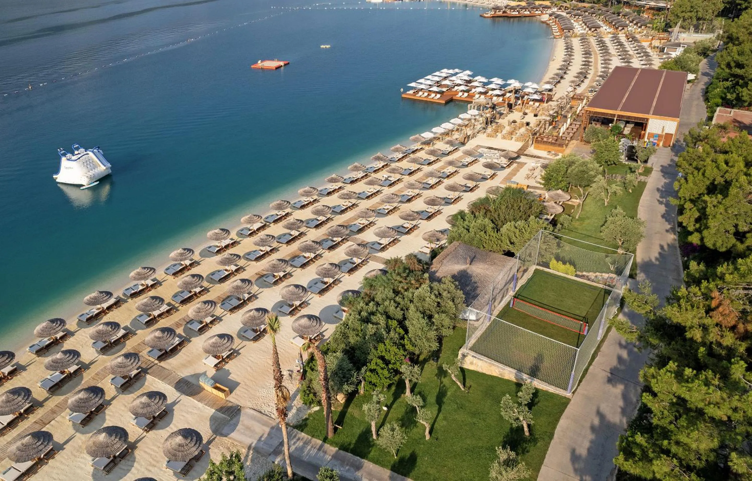 Beach in Titanic Luxury Collection Bodrum