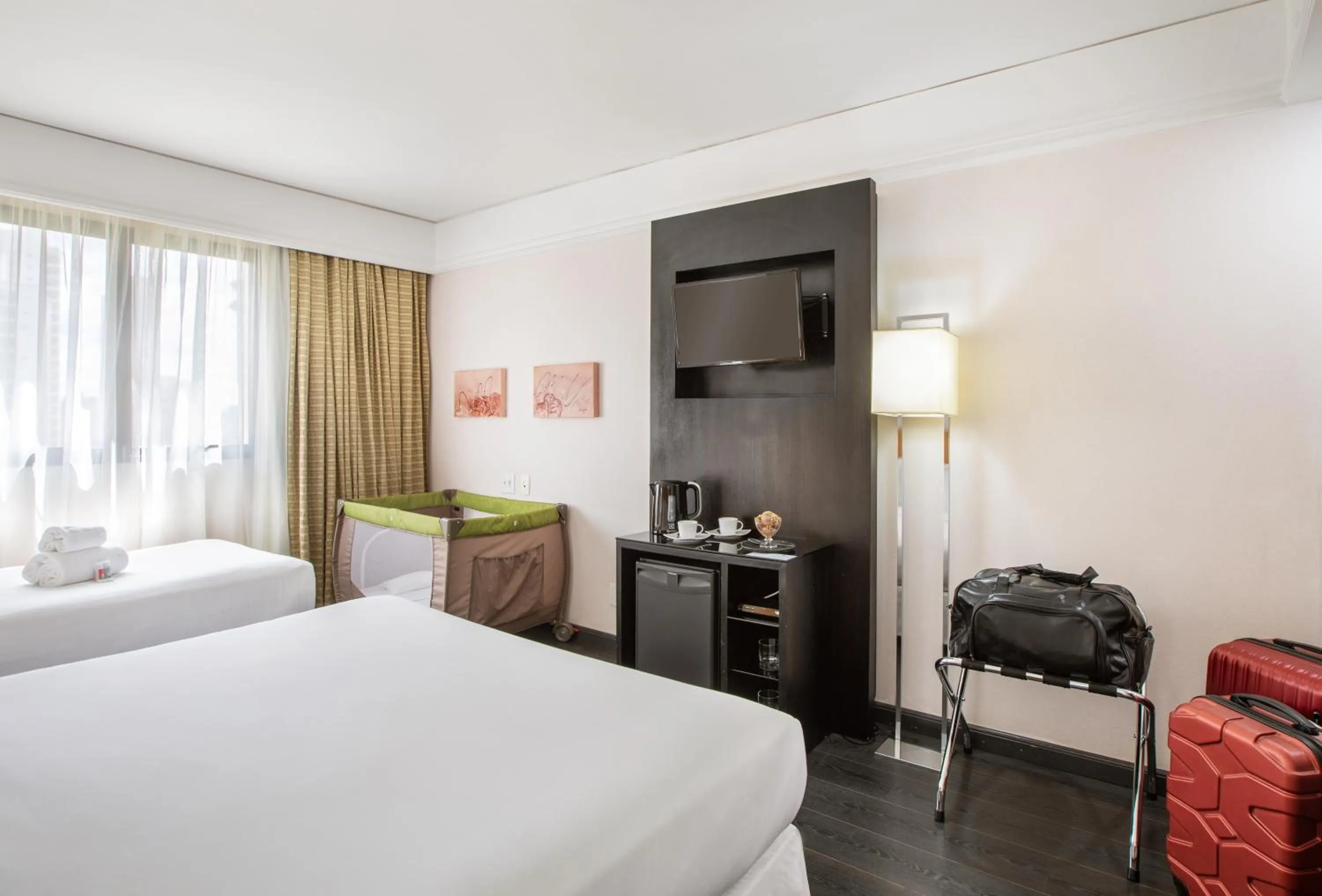 Bedroom, Bed in Meliá Campinas