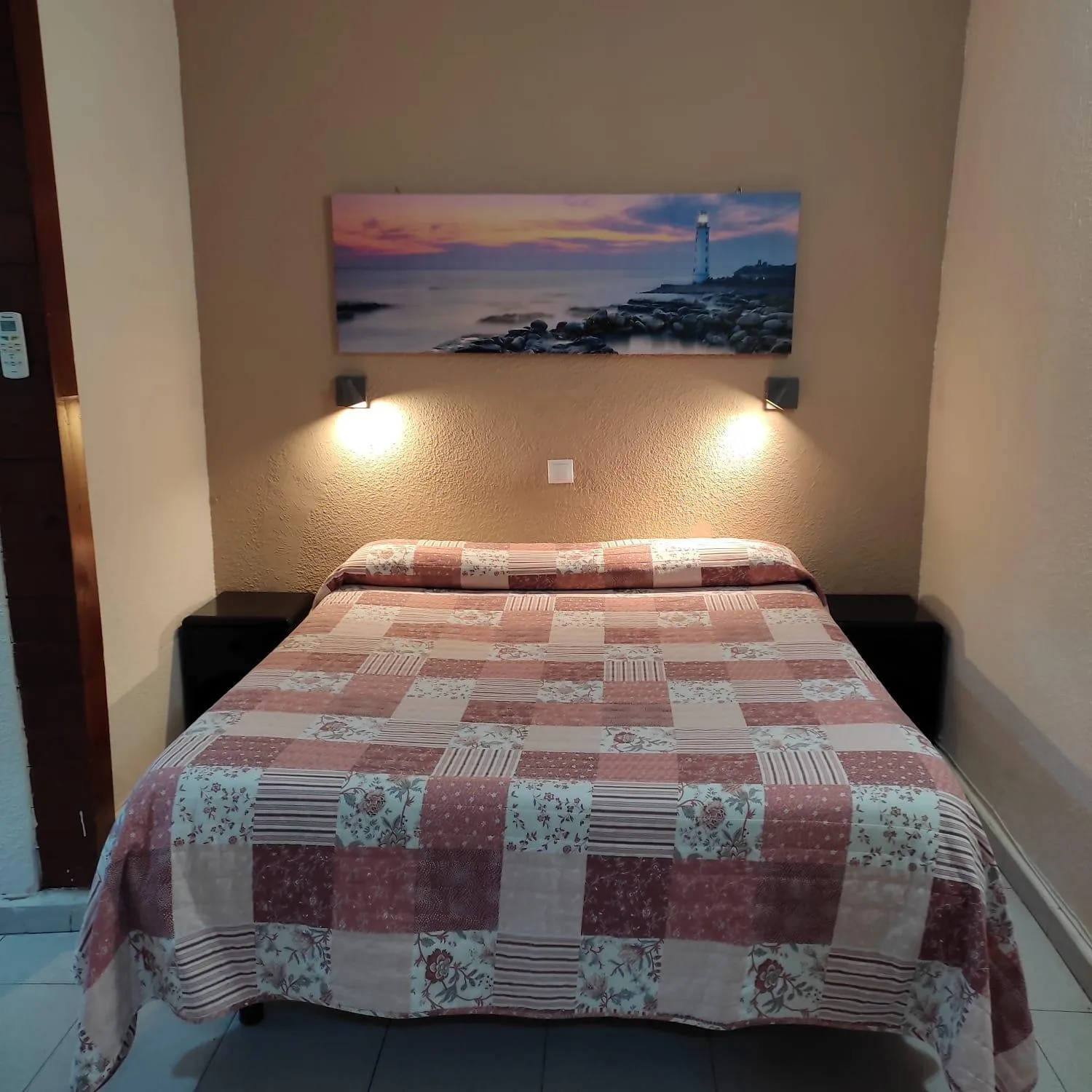 Bed in Hostal Castilla