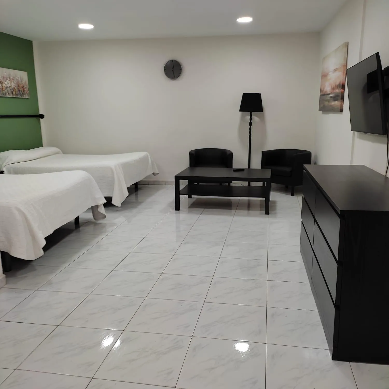 Bed in Hostal Castilla