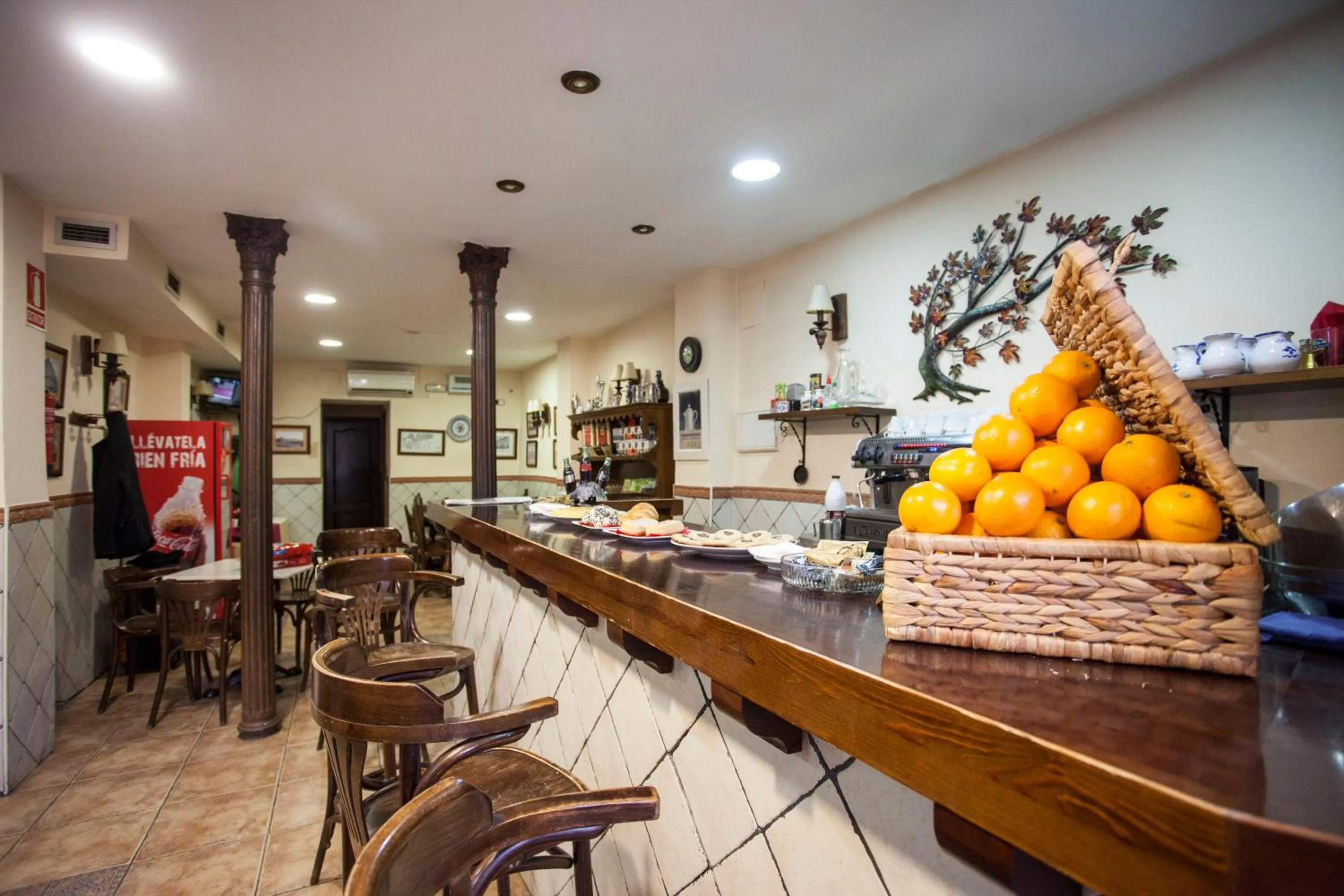 Lounge or bar in Hostal Castilla